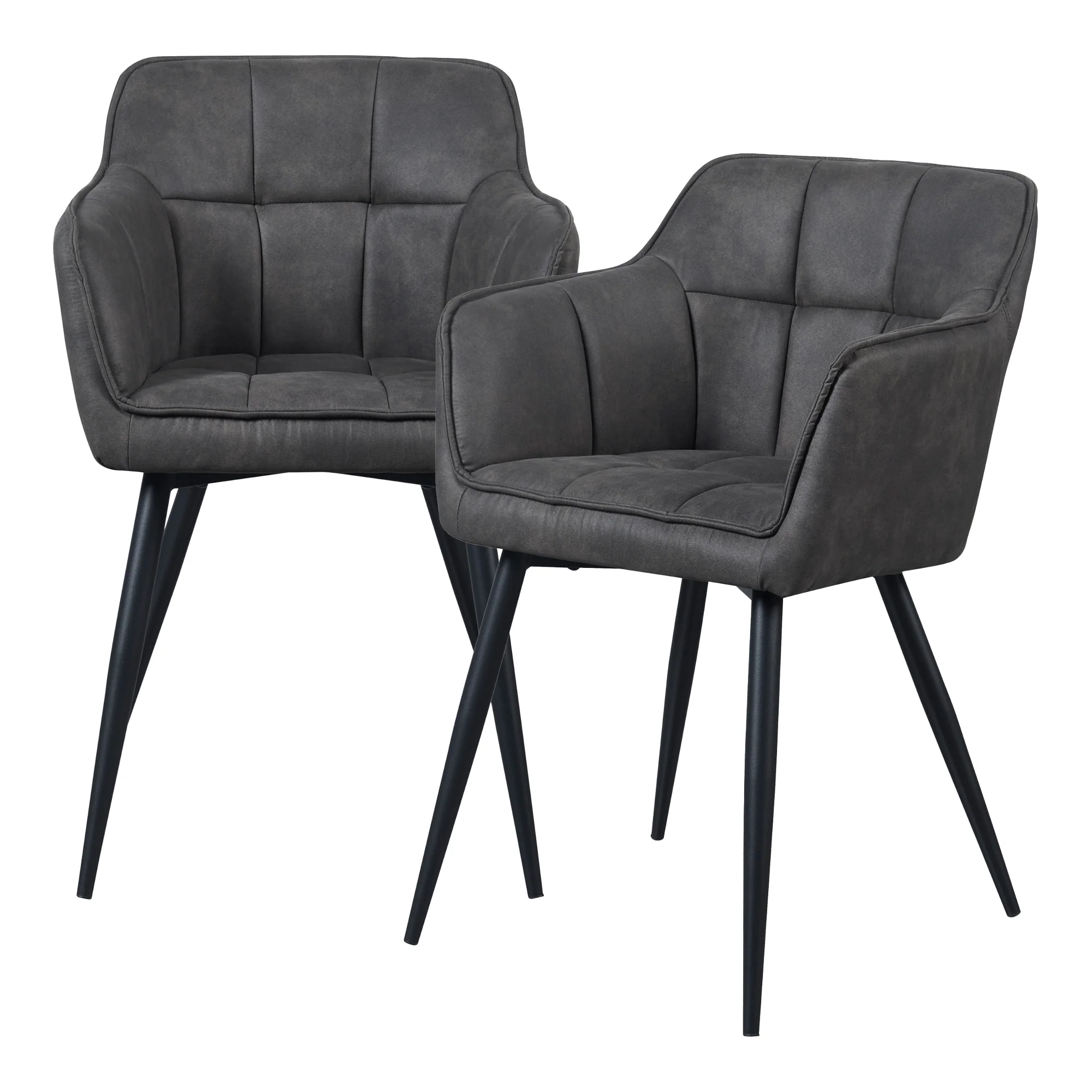 Eetkamerstoelen Birmingham fauteuils 81x57x53 cm [en.casa] - Image 7
