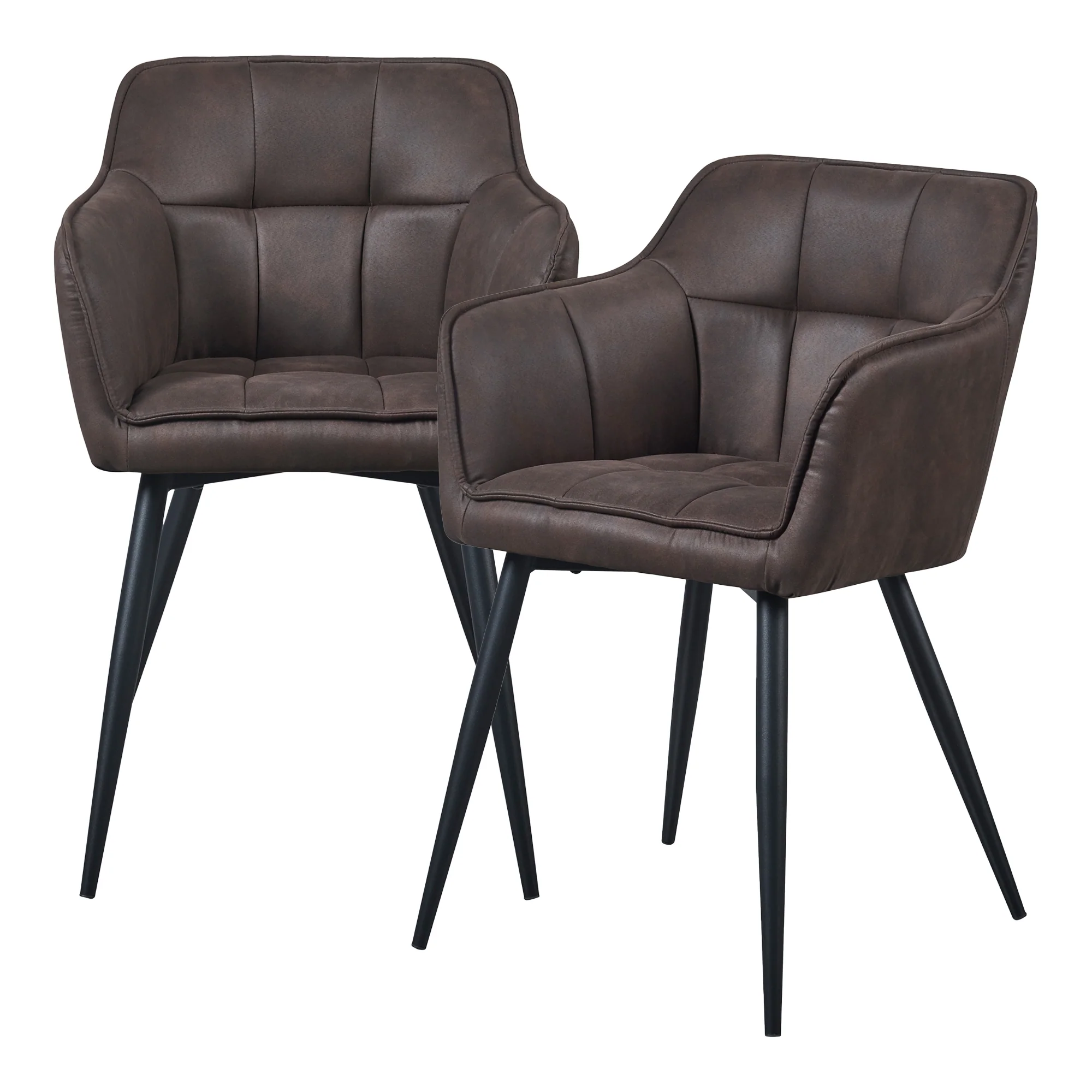 Eetkamerstoelen Birmingham fauteuils 81x57x53 cm [en.casa] - Image 9
