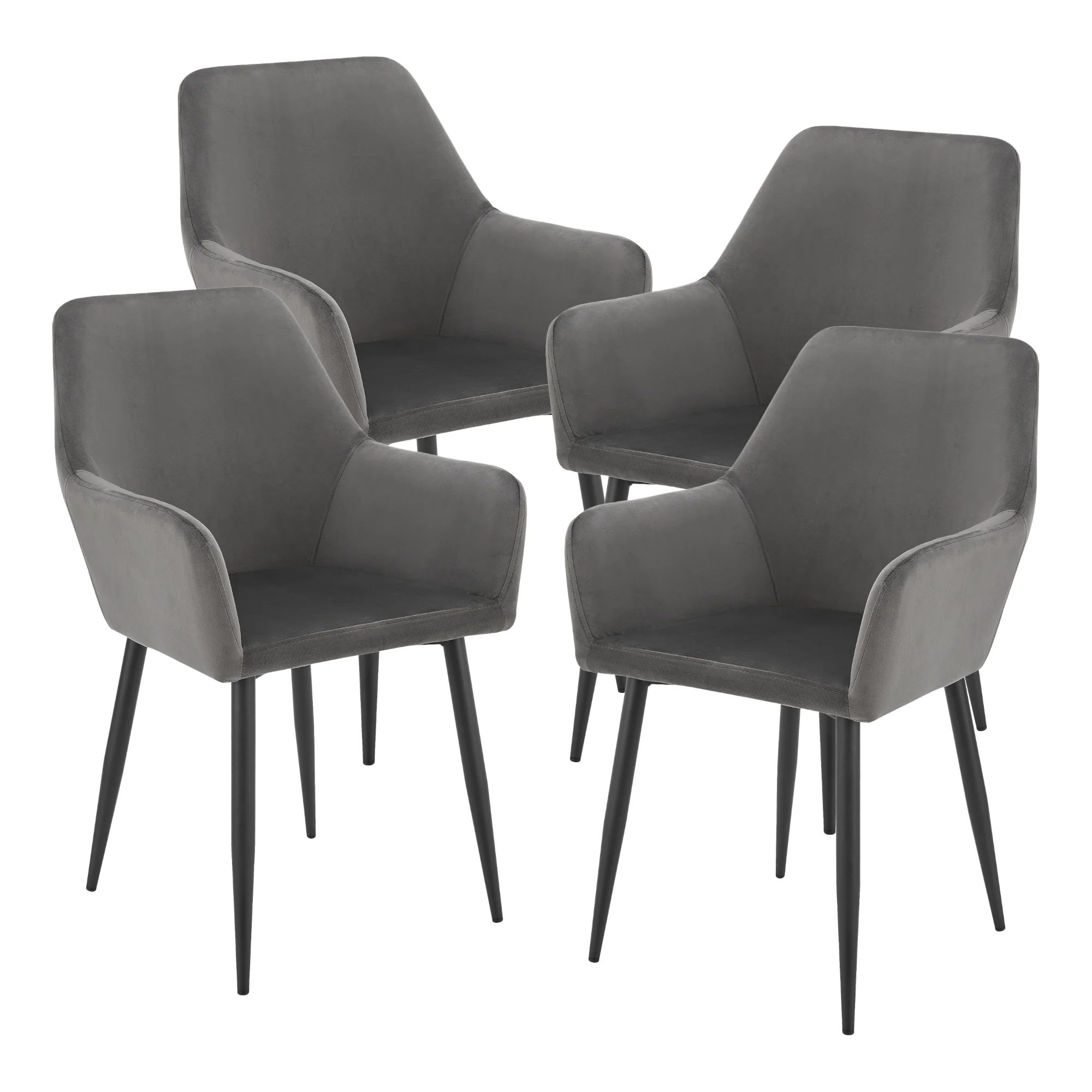 Eetkamerstoel Hollola set [en.casa] - Image 12