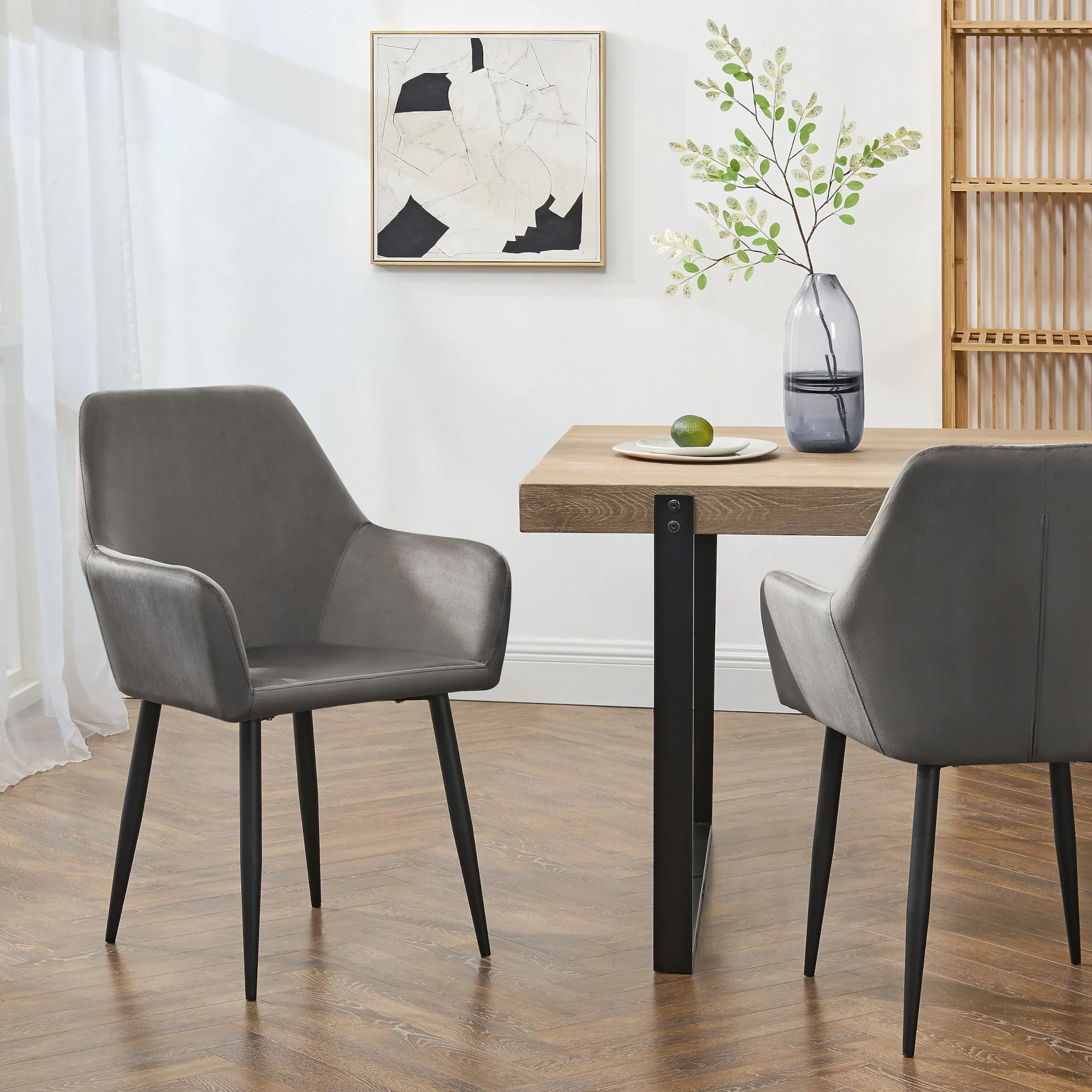 Eetkamerstoel Hollola set [en.casa] - Image 17