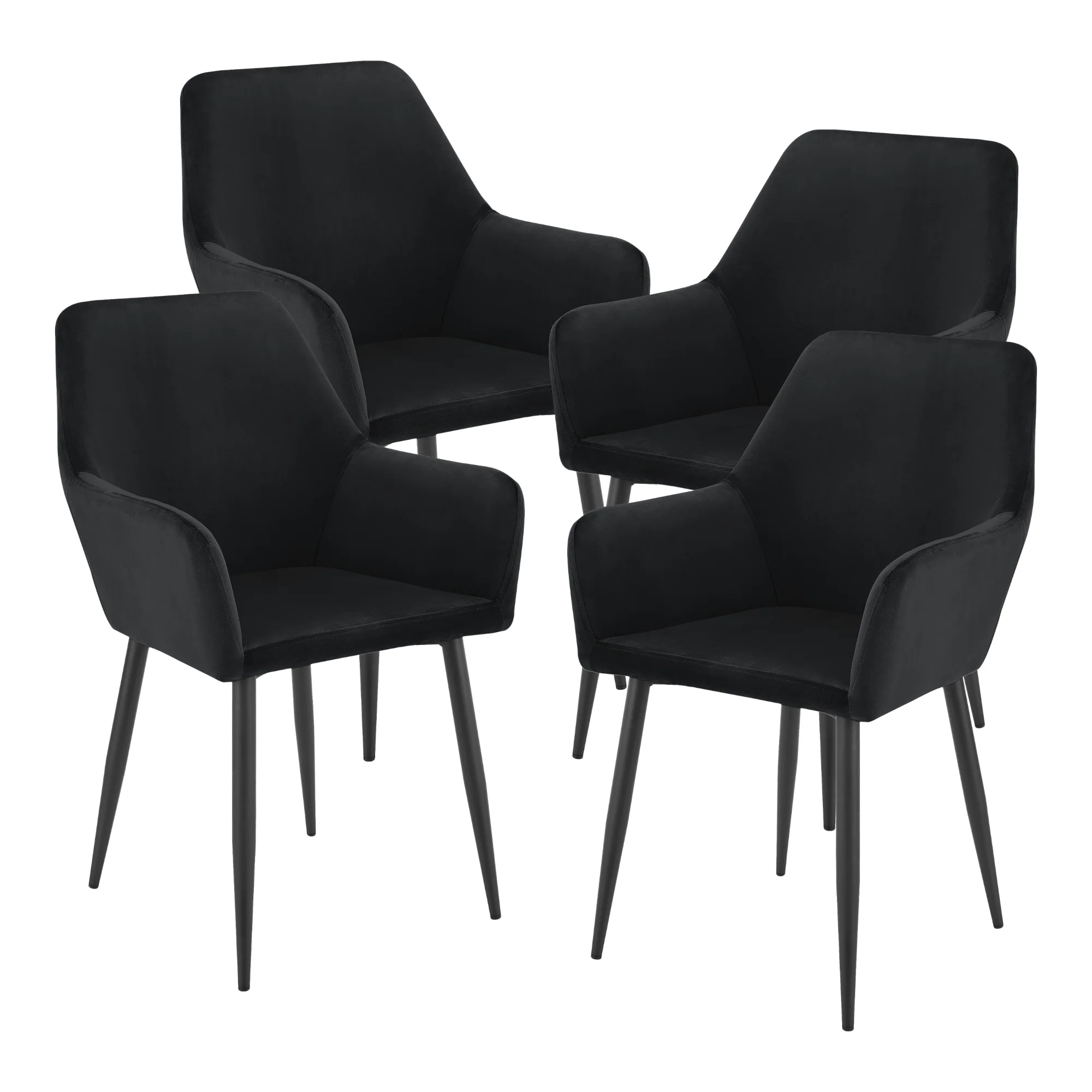 Eetkamerstoel Hollola set [en.casa] - Image 9