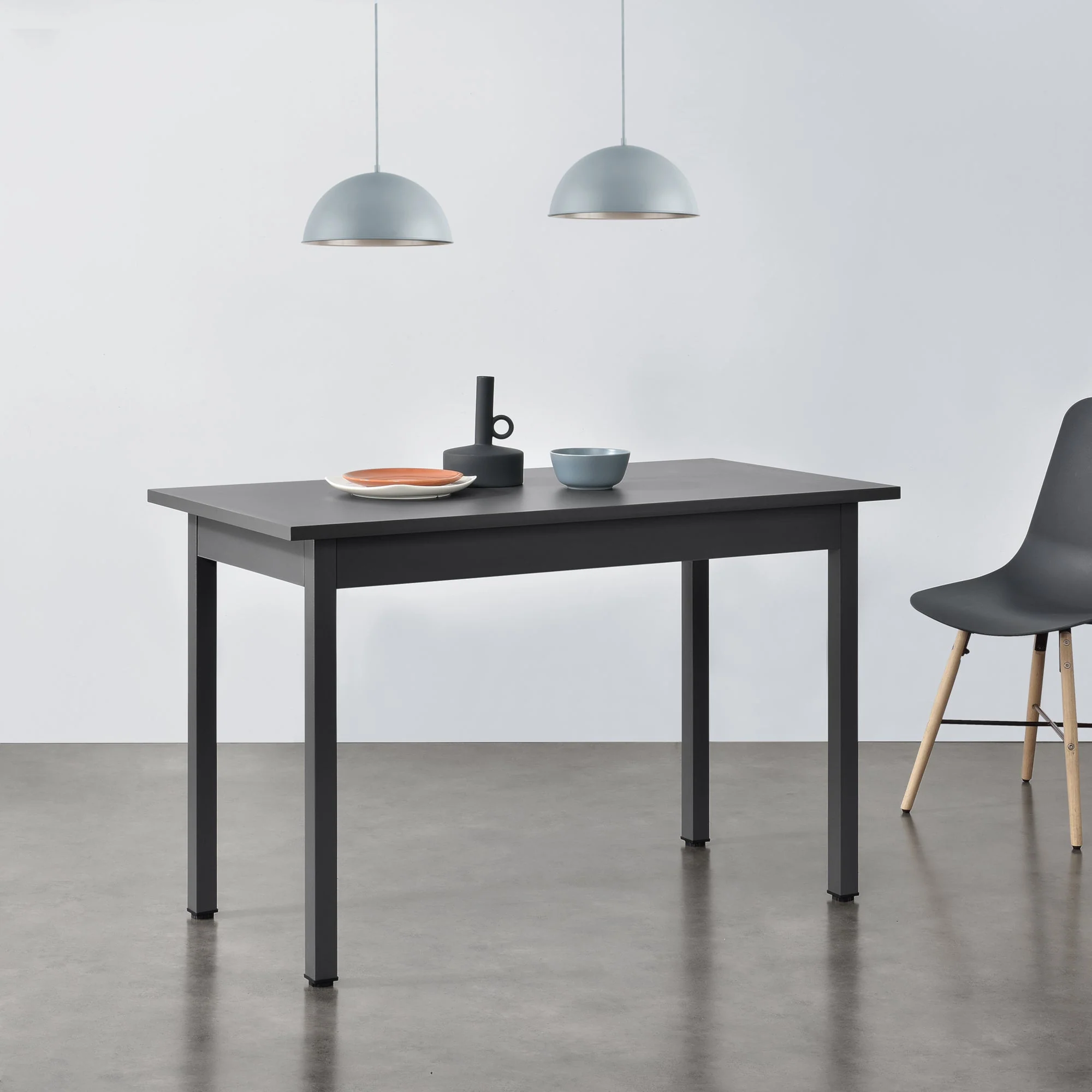 Design eettafel Den Haag 120x60x75 cm [en.casa] - Image 9