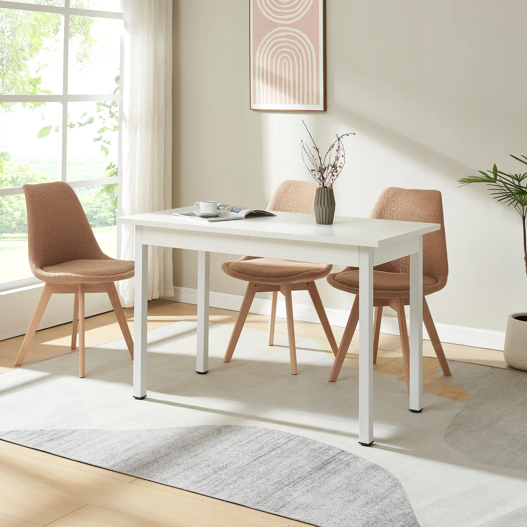 Eettafel Den Haag 120x60x75 cm [en.casa]