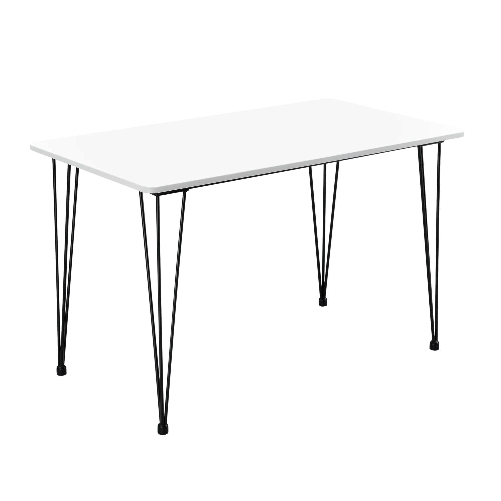 Eettafel Bordeaux 120x70x75 cm MDF en staal - verschillende kleuren - Image 4