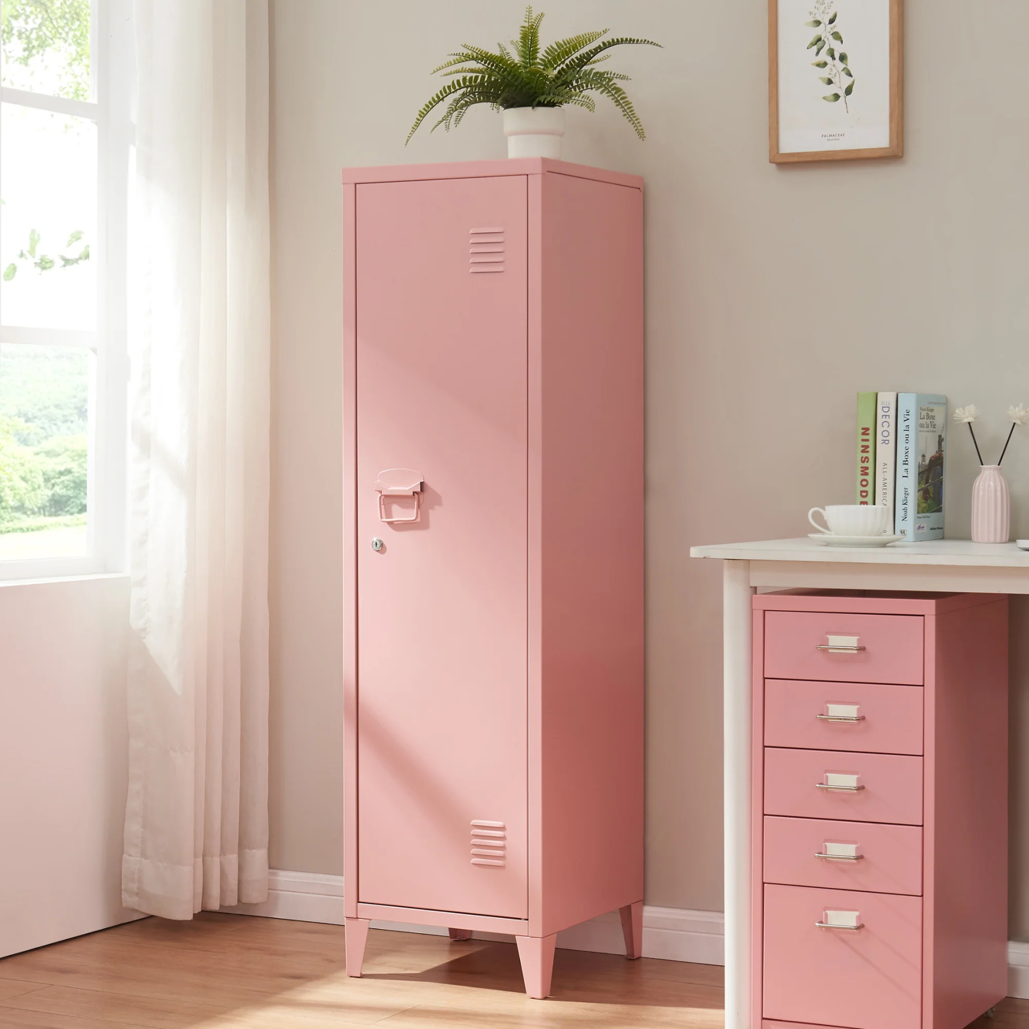 Lockerkast Kurikka metaal 137x38x38 cm [en.casa] - Image 13