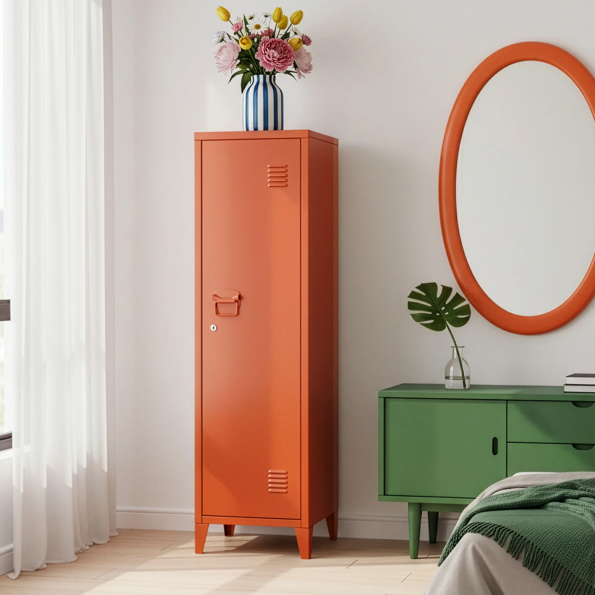 Lockerkast Kurikka metaal 137x38x38 cm [en.casa] - Image 18