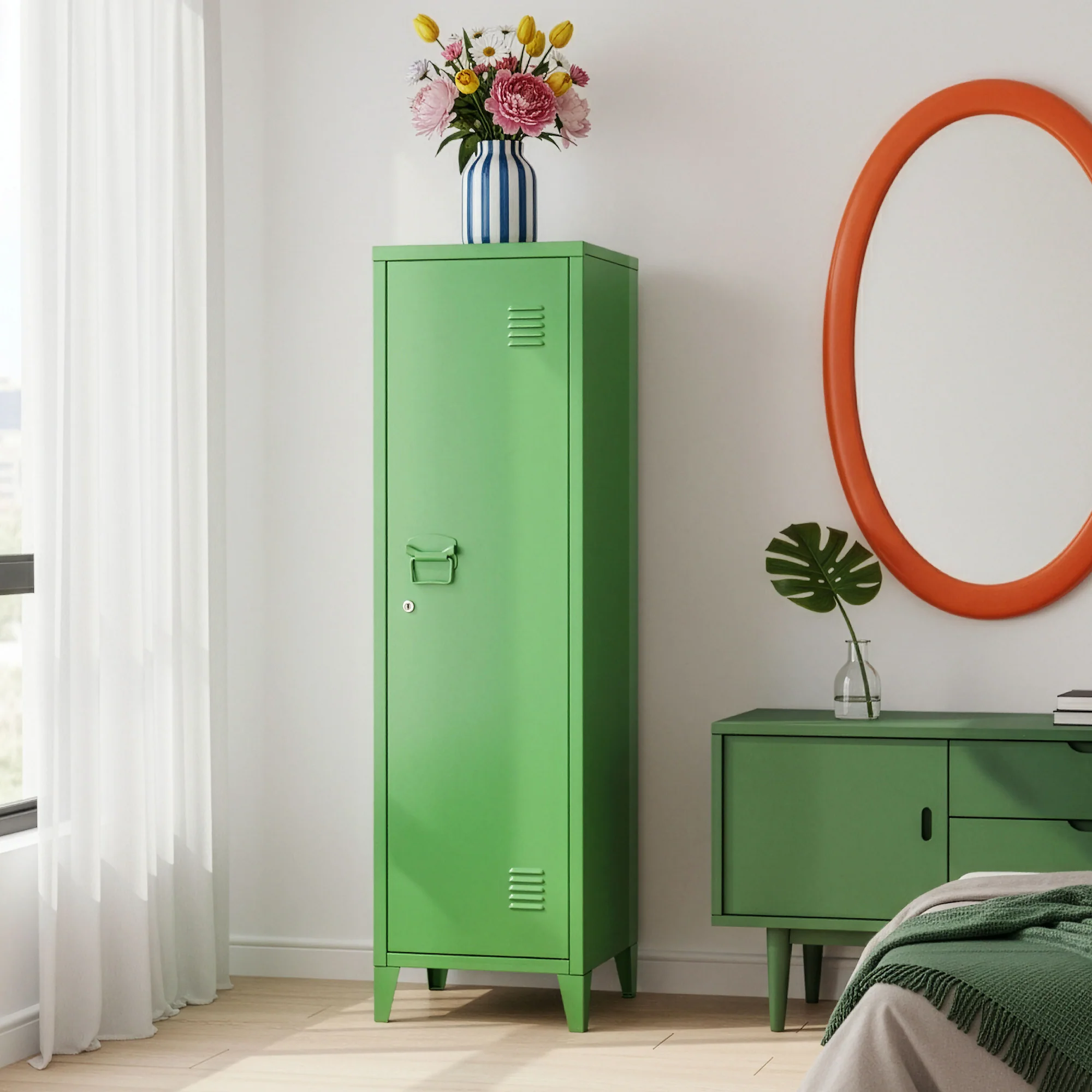 Lockerkast Kurikka metaal 137x38x38 cm [en.casa] - Image 19