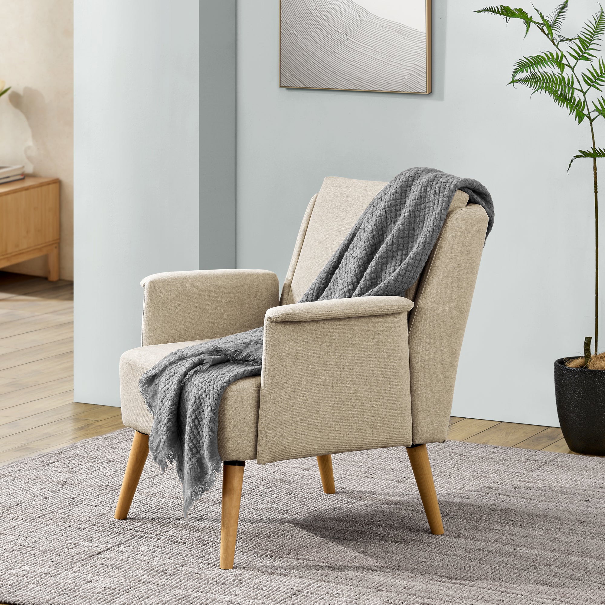 [en.casa] Fauteuil Edling 83x73x75 cm - 3 varianten - Image 2