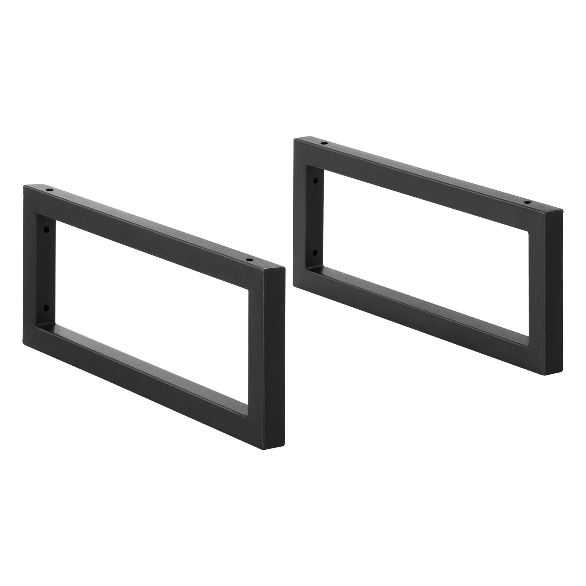 Ophangbeugel voor wastafelblad set van 2 zwart mat - 3 varianten - Image 2