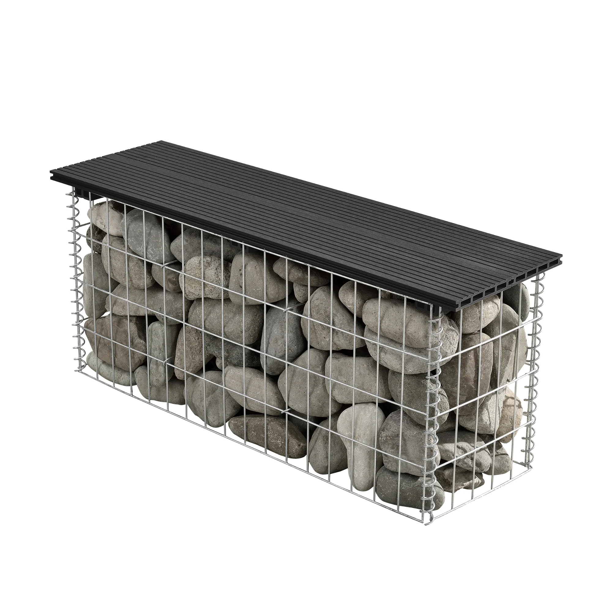HKC tuinbank steenkorf 100x30x45 cm - 3 kleuren - Image 2