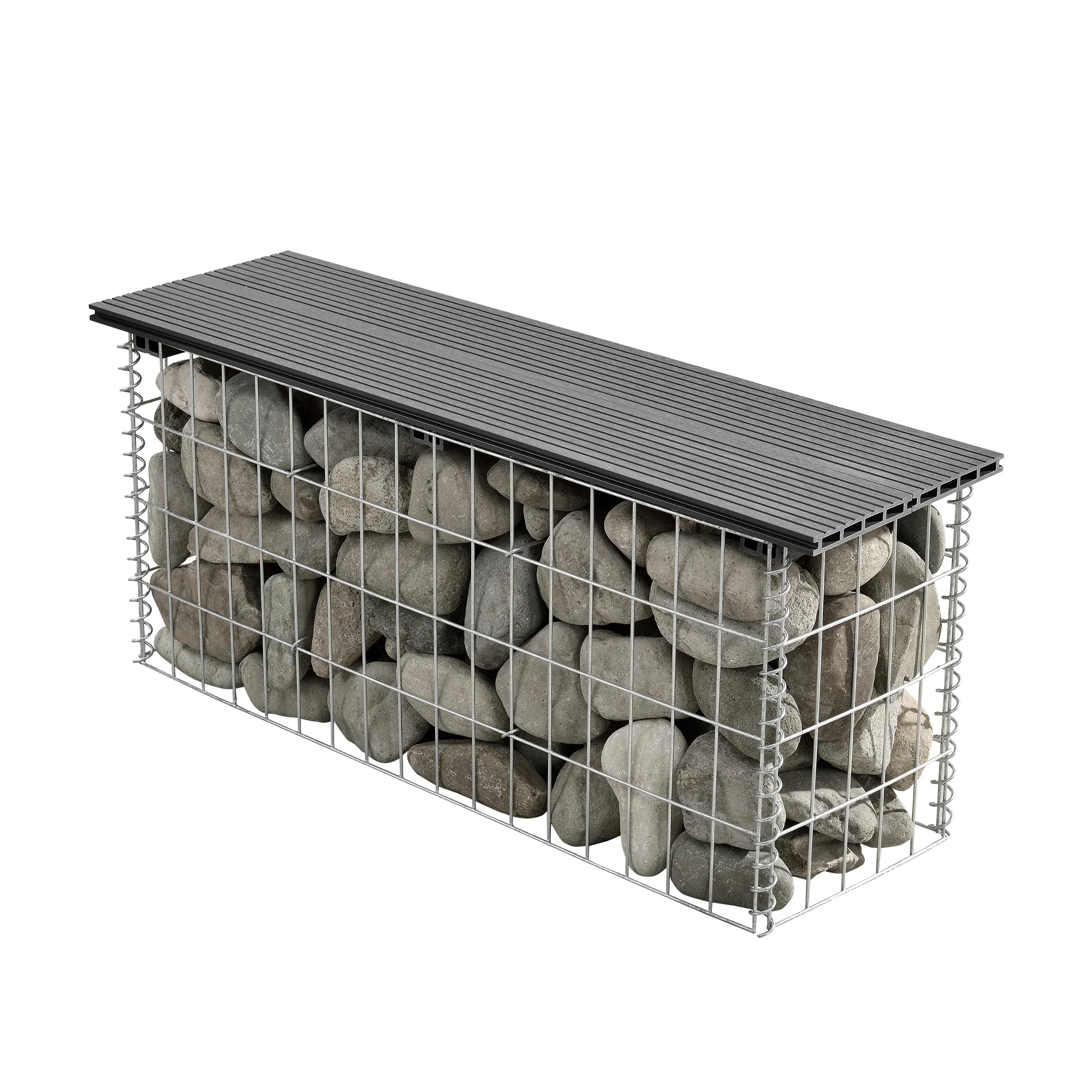 HKC tuinbank steenkorf 100x30x45 cm - 3 kleuren - Image 3