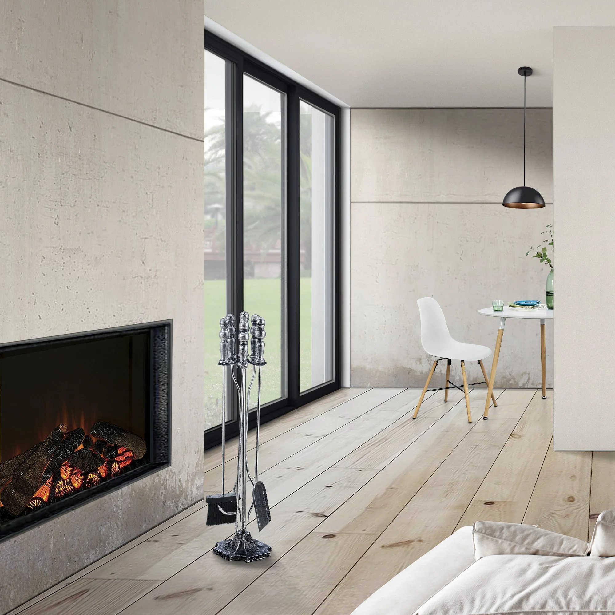 [en.casa] Hardset 5-delig Dovre 80x17,5 cm met gereedschap - 2 varianten - Image 5