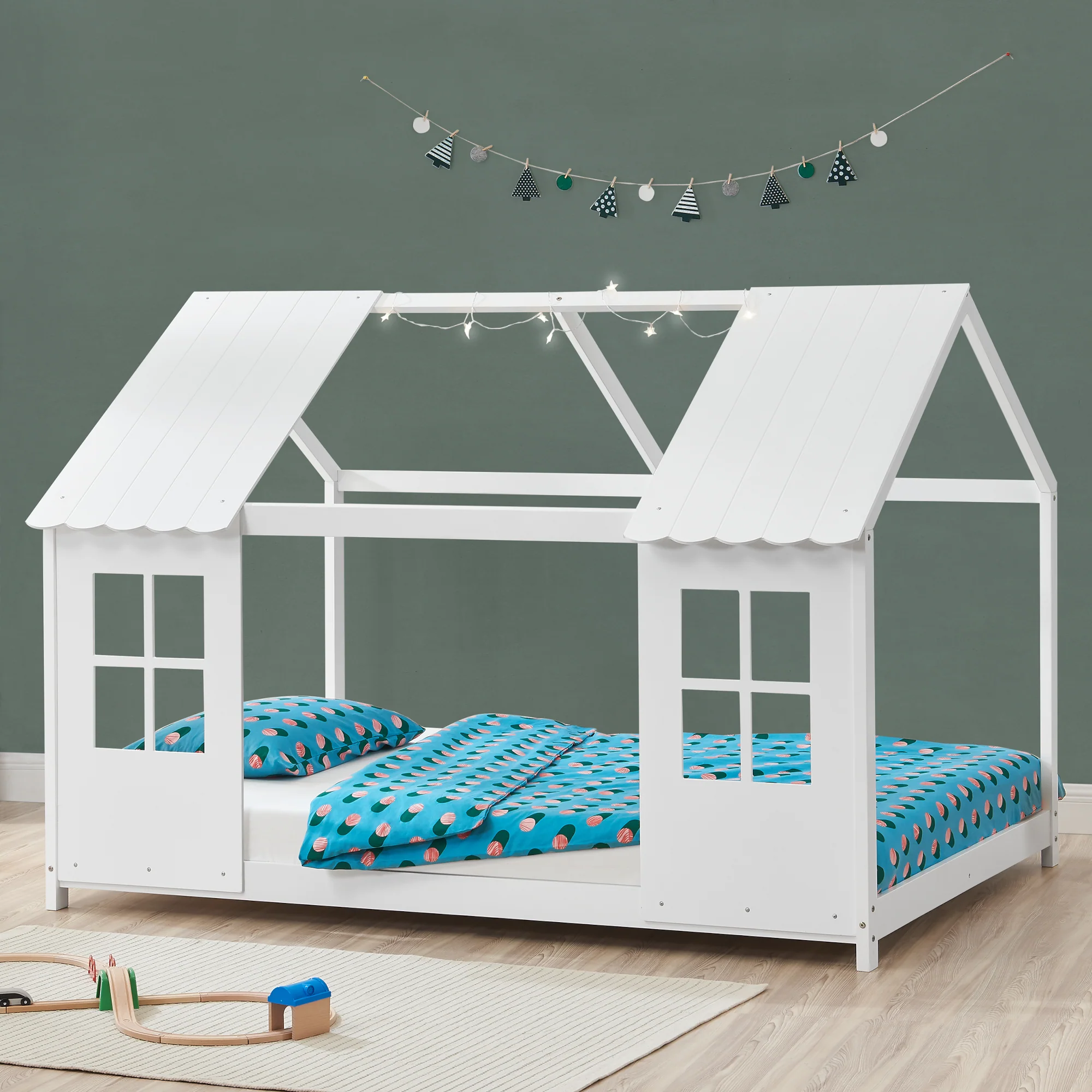 Kinderbed Tostedt huisbed grenen [en.casa] - Image 11