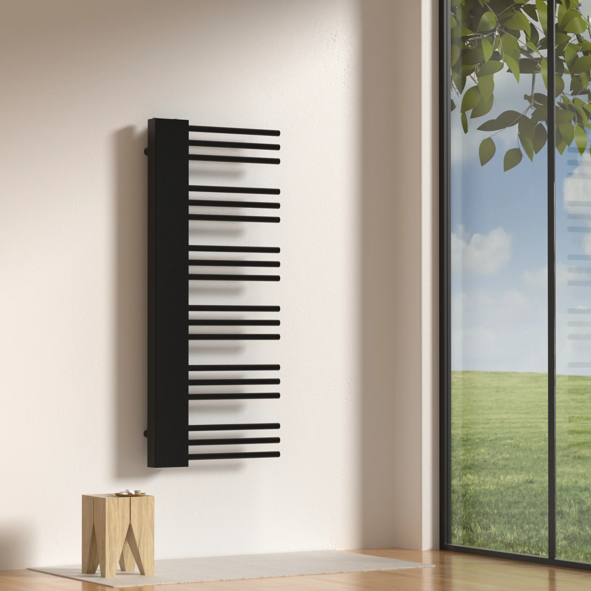 Handdoekradiator Kviteseid 50 mm [neu.haus] - Image 3