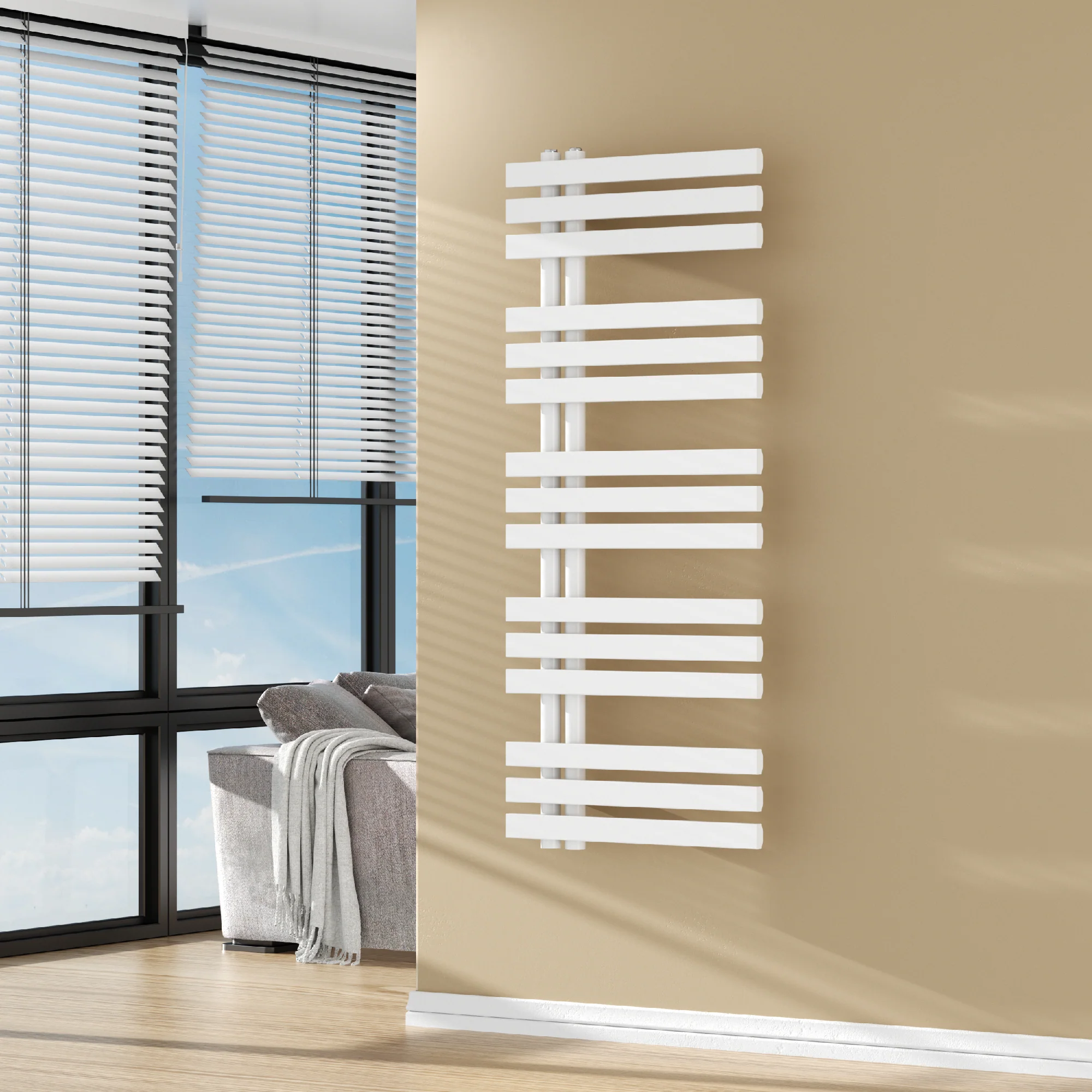 [neu.haus] Handdoekradiator Slidre badkamerradiator - 4 varianten - Image 5