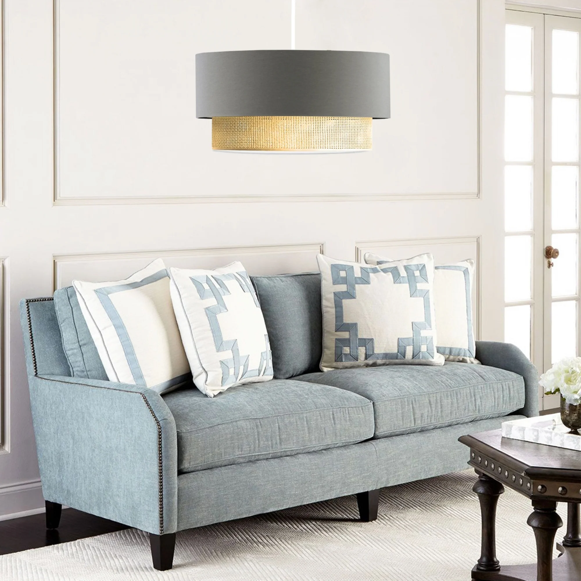 [lux.pro] Design hanglamp Loughborough E27 - 4 varianten - Image 2