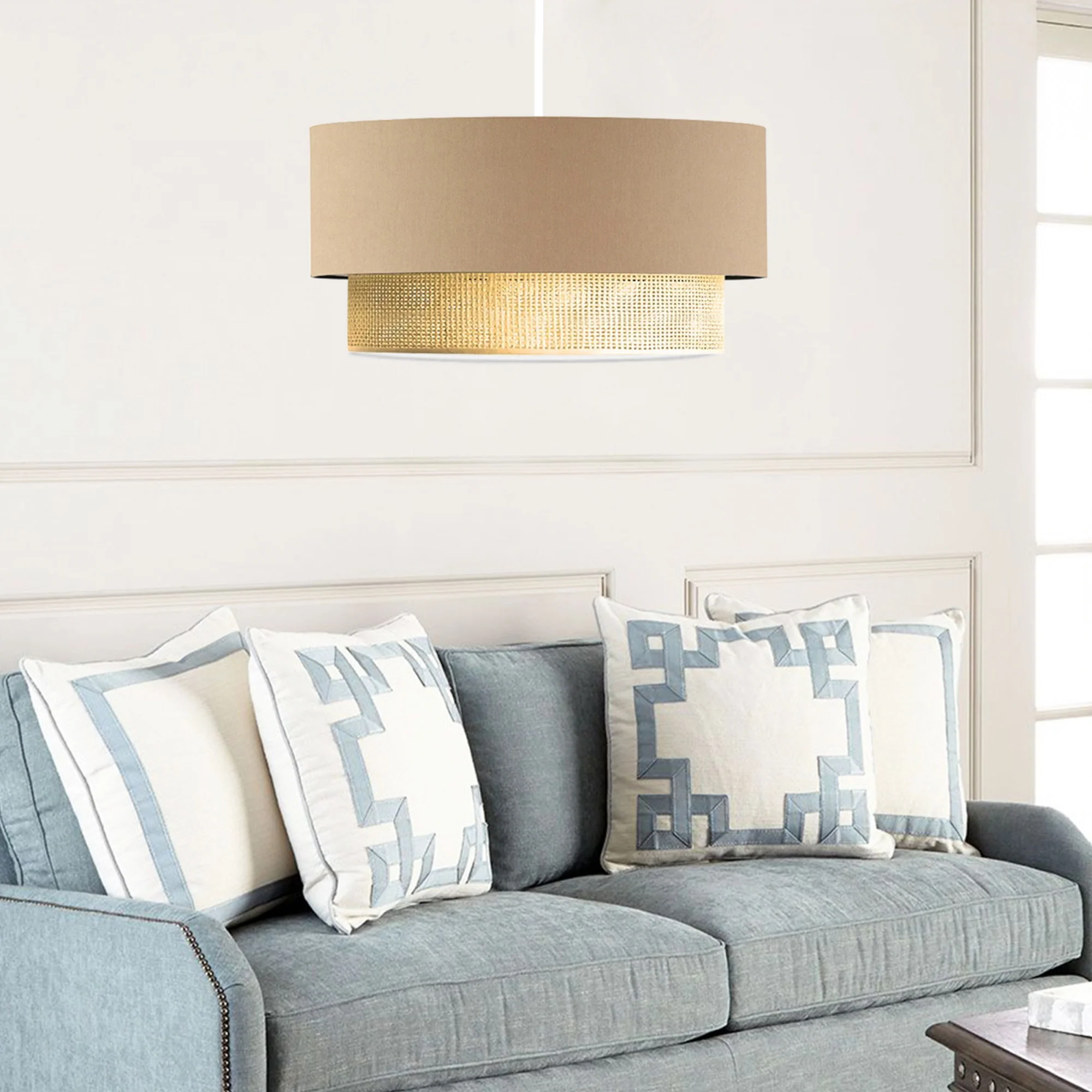 [lux.pro] Design hanglamp Loughborough E27 - 4 varianten - Image 3