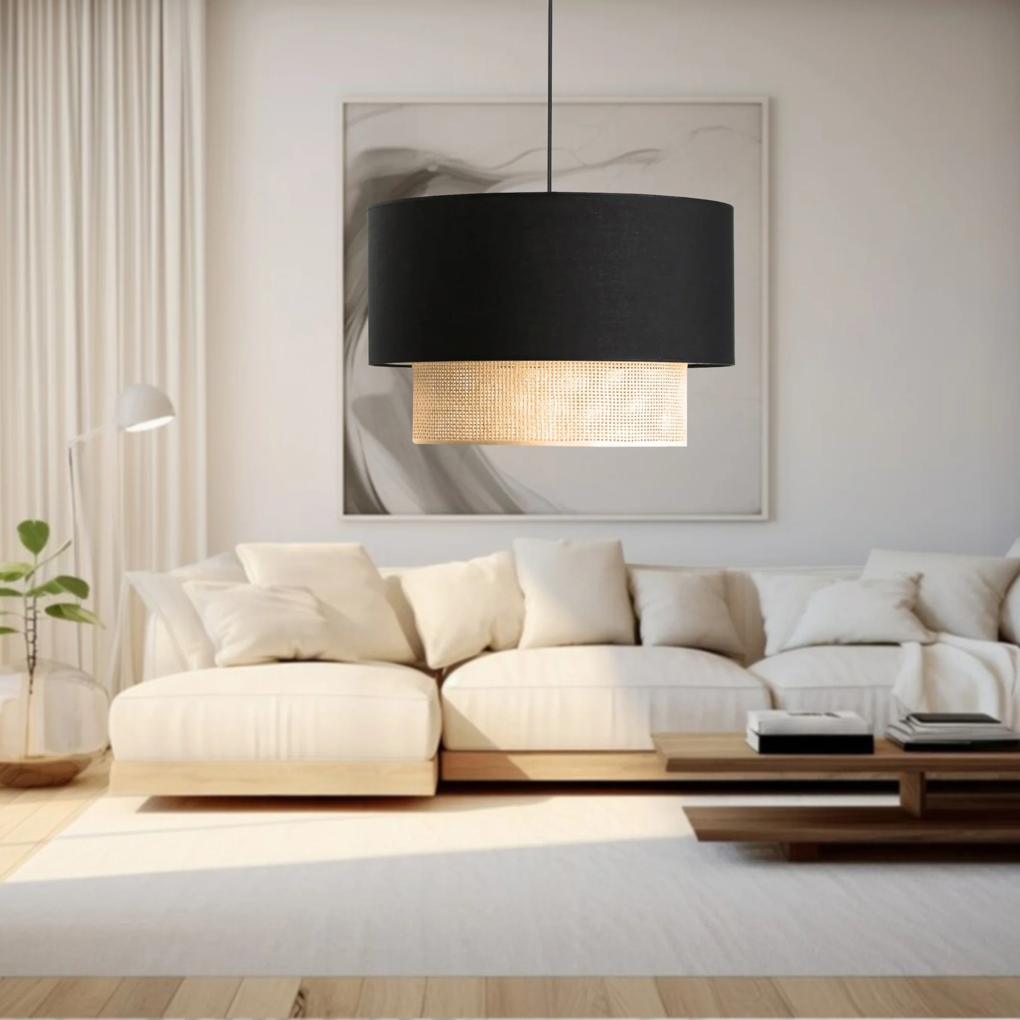 [lux.pro] Design hanglamp Loughborough E27 - 4 varianten - Image 5