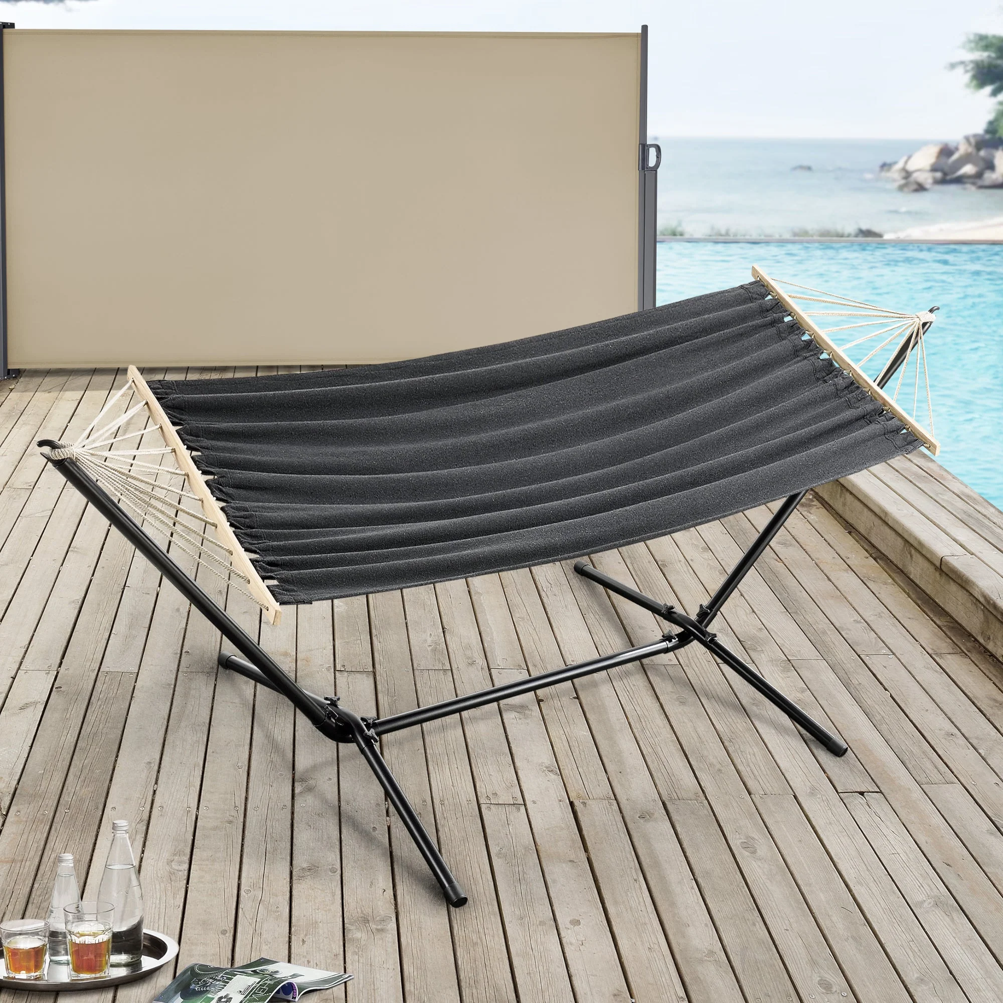 Hangmat Surte met standaard max 120 kg [en.casa] - Image 7