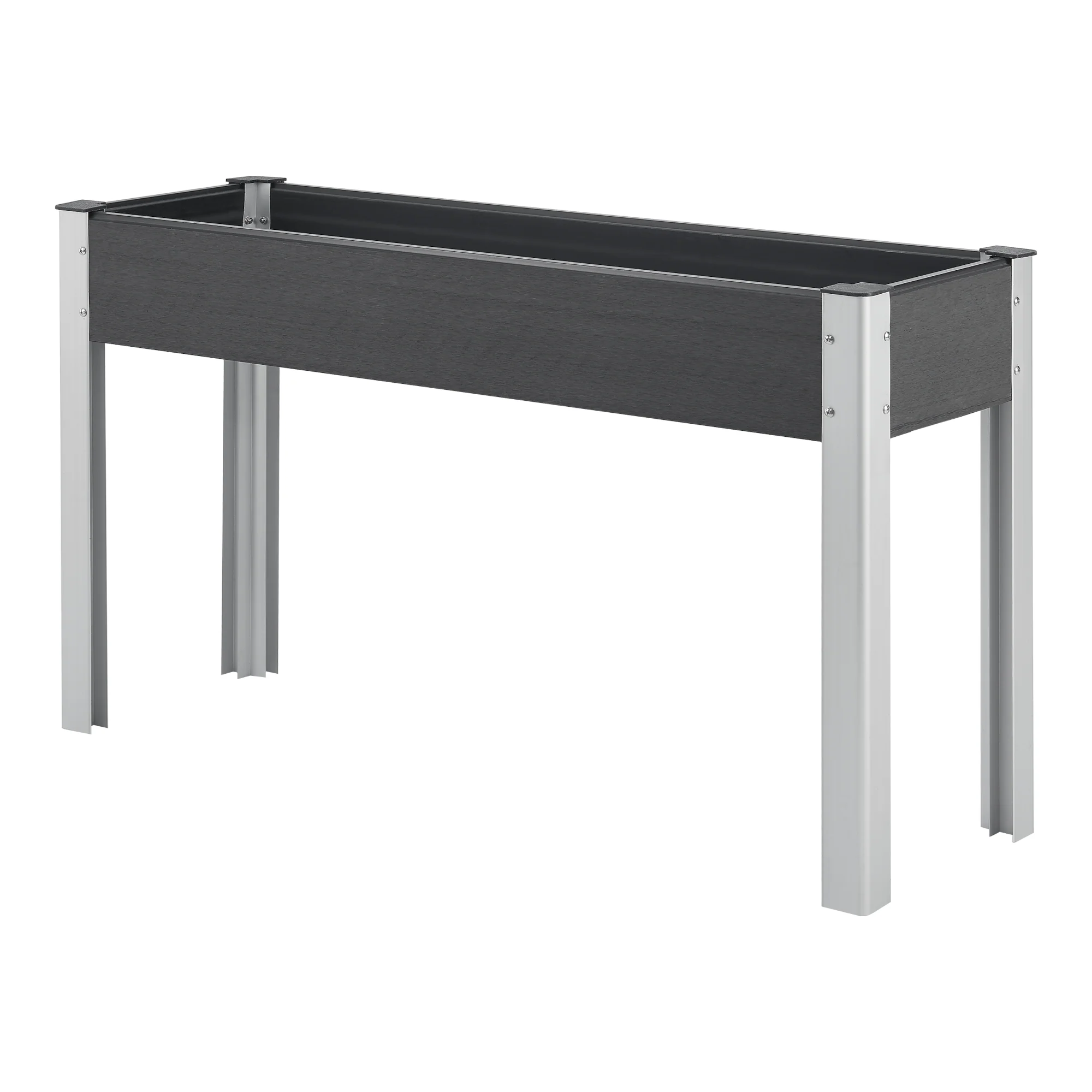 Kweektafel Beverwijk plantenbak donkergrijs [en.casa]