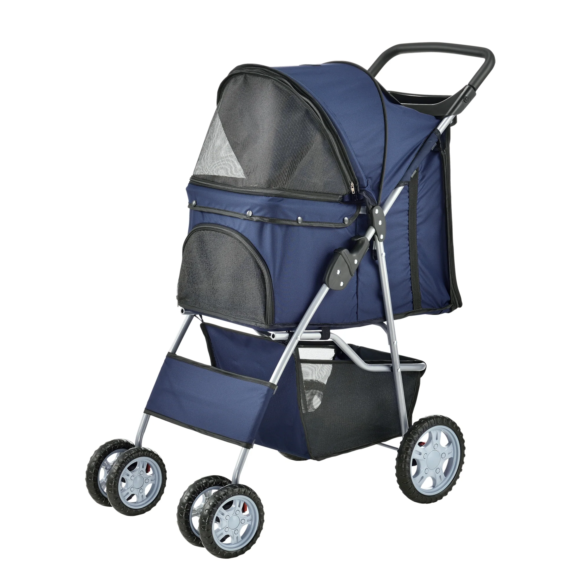 Hondenbuggy met 4 wielen 73x46x100 cm max. 15 kg - 4 varianten - Image 2