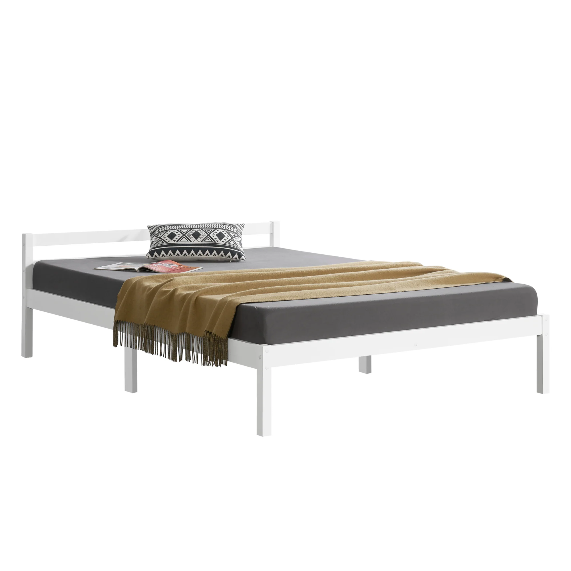 Houten bed Nakkila grenen met bedbodem - 18 varianten - Image 10