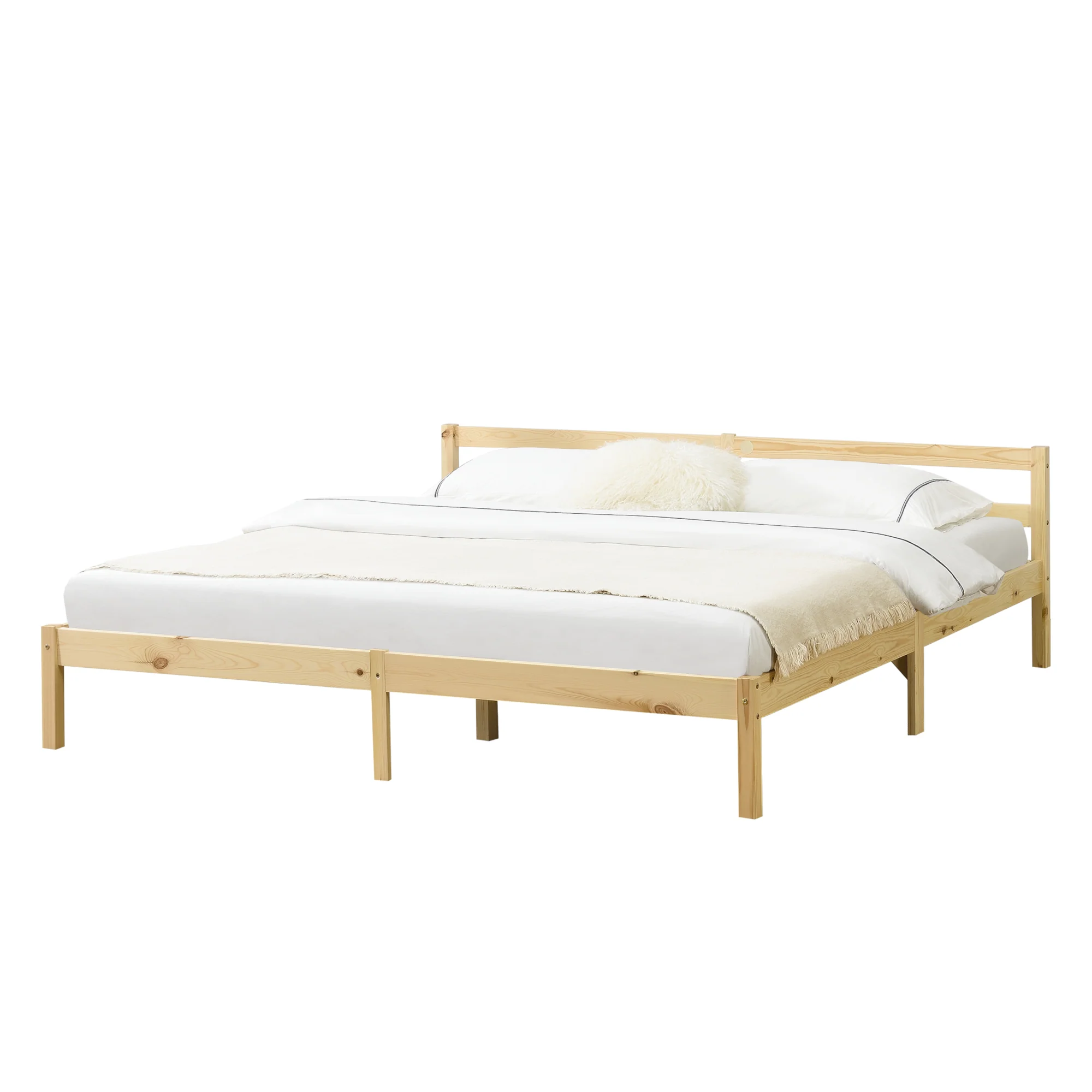 Houten bed Nakkila grenen met bedbodem - 18 varianten - Image 15