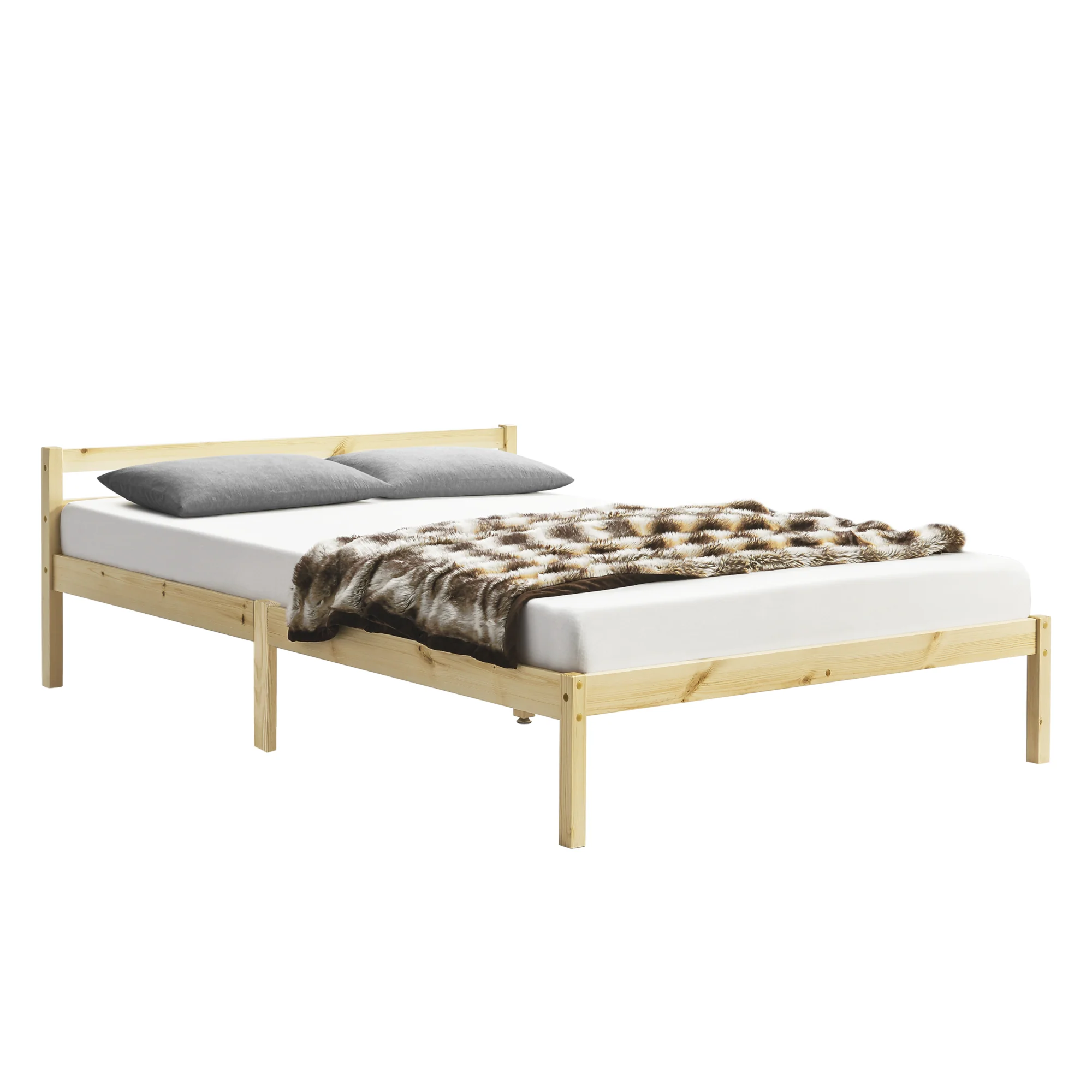 Houten bed Nakkila grenen met bedbodem - 18 varianten - Image 16