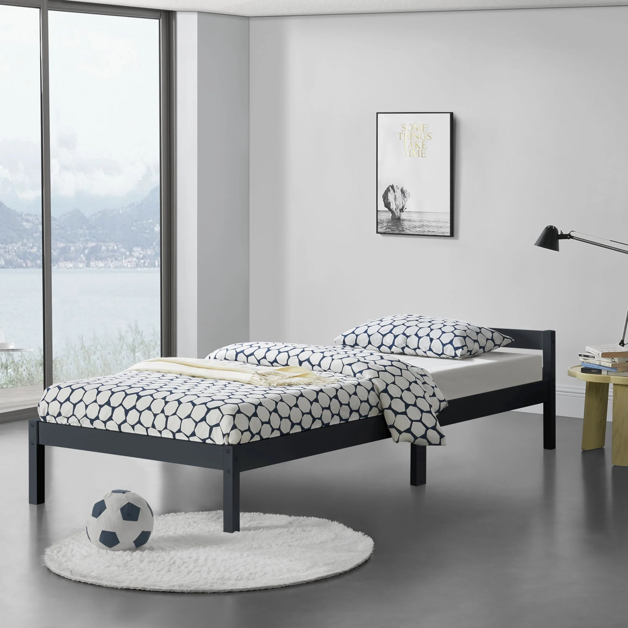 Houten bed Nakkila grenen met bedbodem - 18 varianten - Image 24