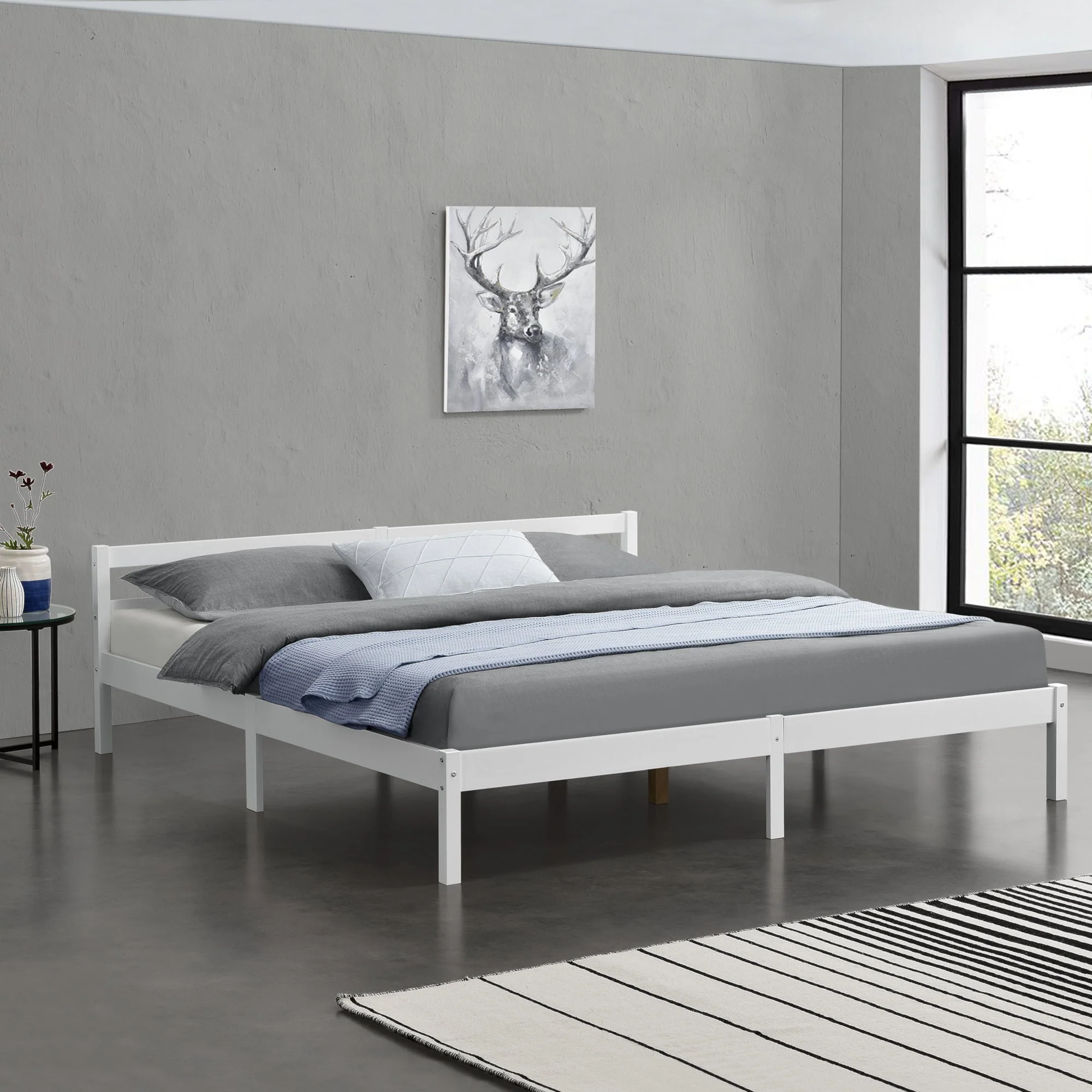 Houten bed Nakkila grenen met bedbodem - 18 varianten - Image 26
