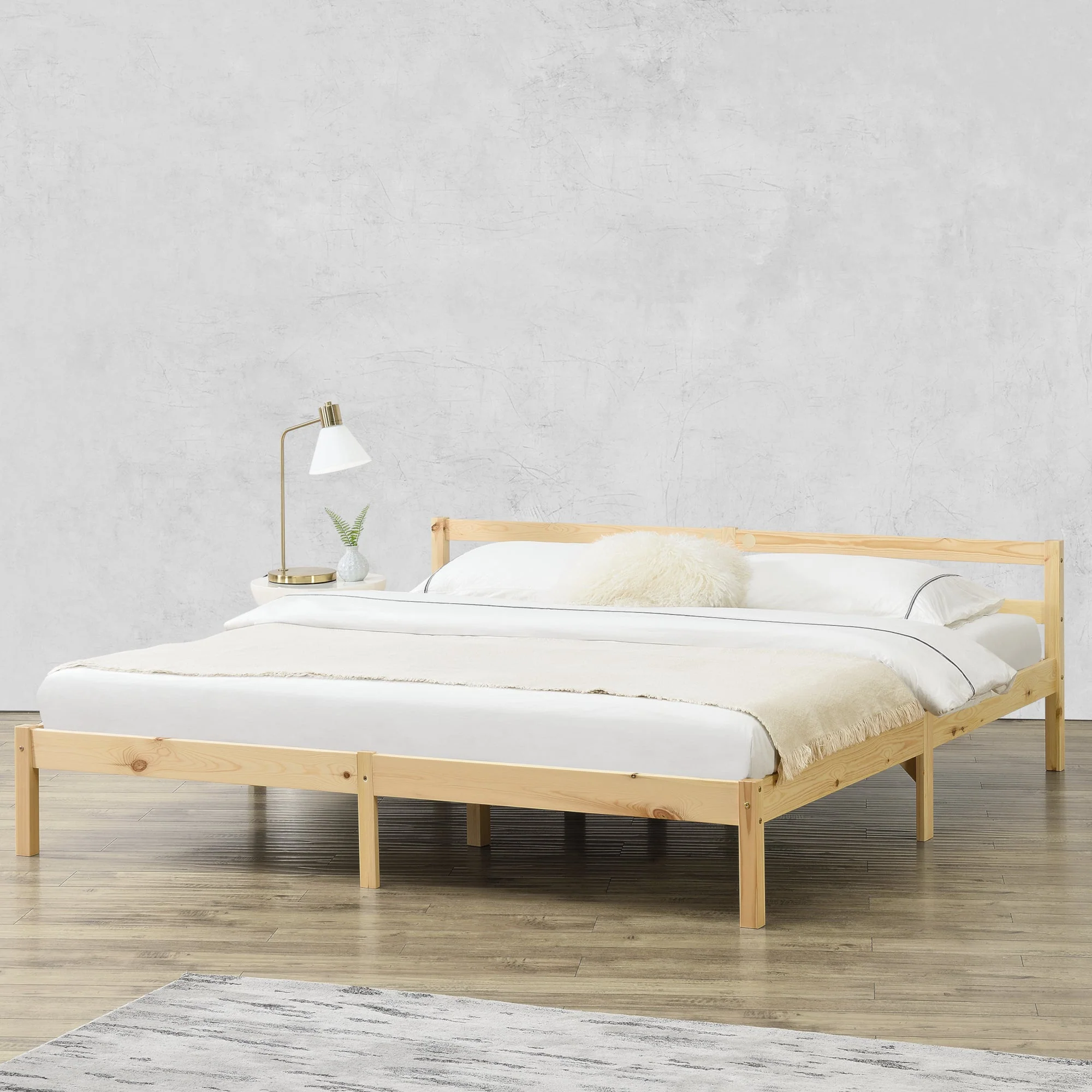 Houten bed Nakkila grenen met bedbodem - 18 varianten - Image 32