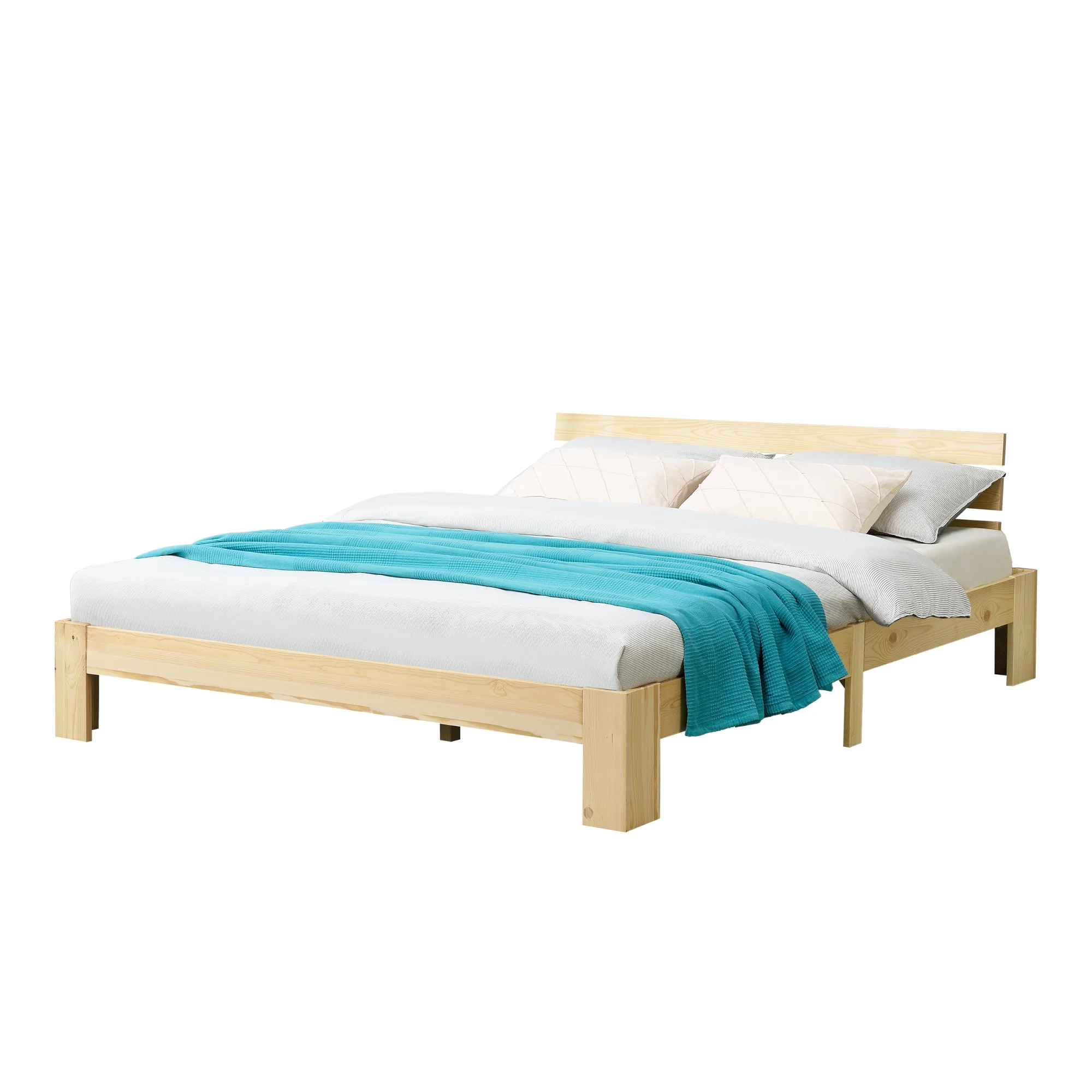 Houten bed Nivala grenen met bedbodem - 18 varianten - Image 14