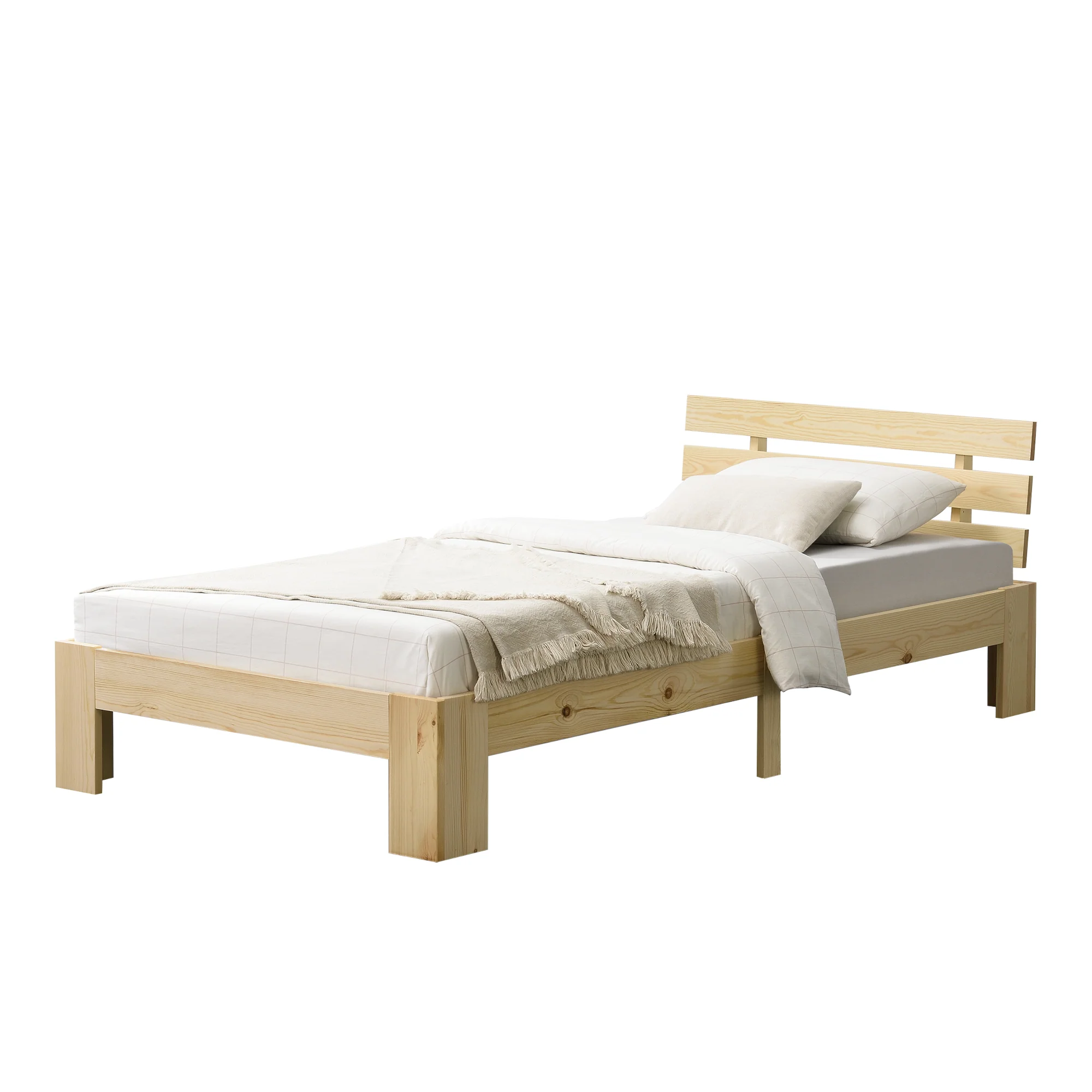 Houten bed Nivala grenen met bedbodem - 18 varianten - Image 17