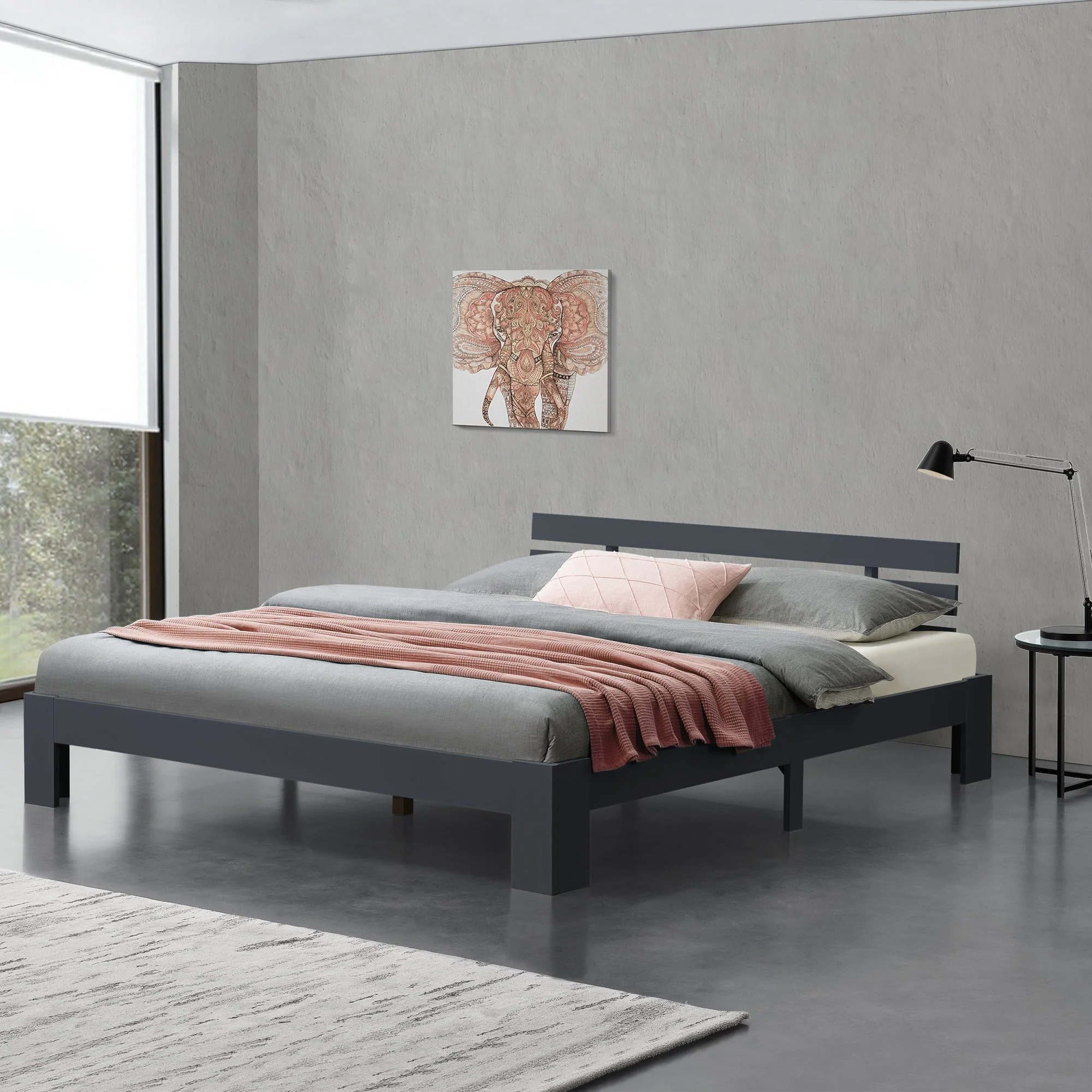 Houten bed Nivala grenen met bedbodem - 18 varianten - Image 20