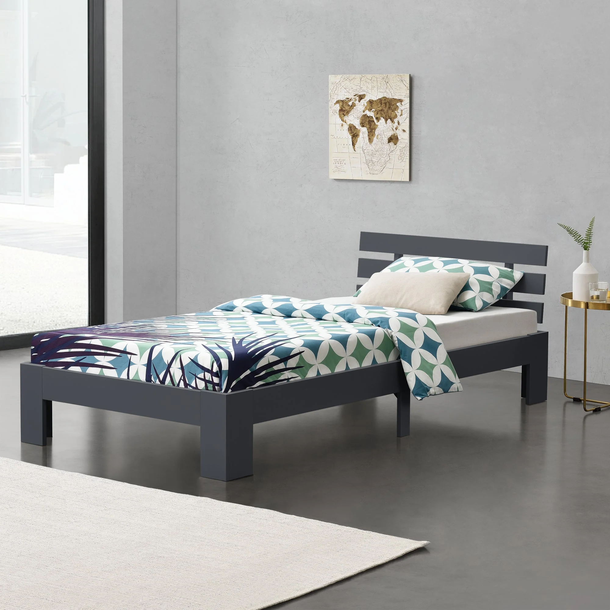 Houten bed Nivala grenen met bedbodem - 18 varianten - Image 23