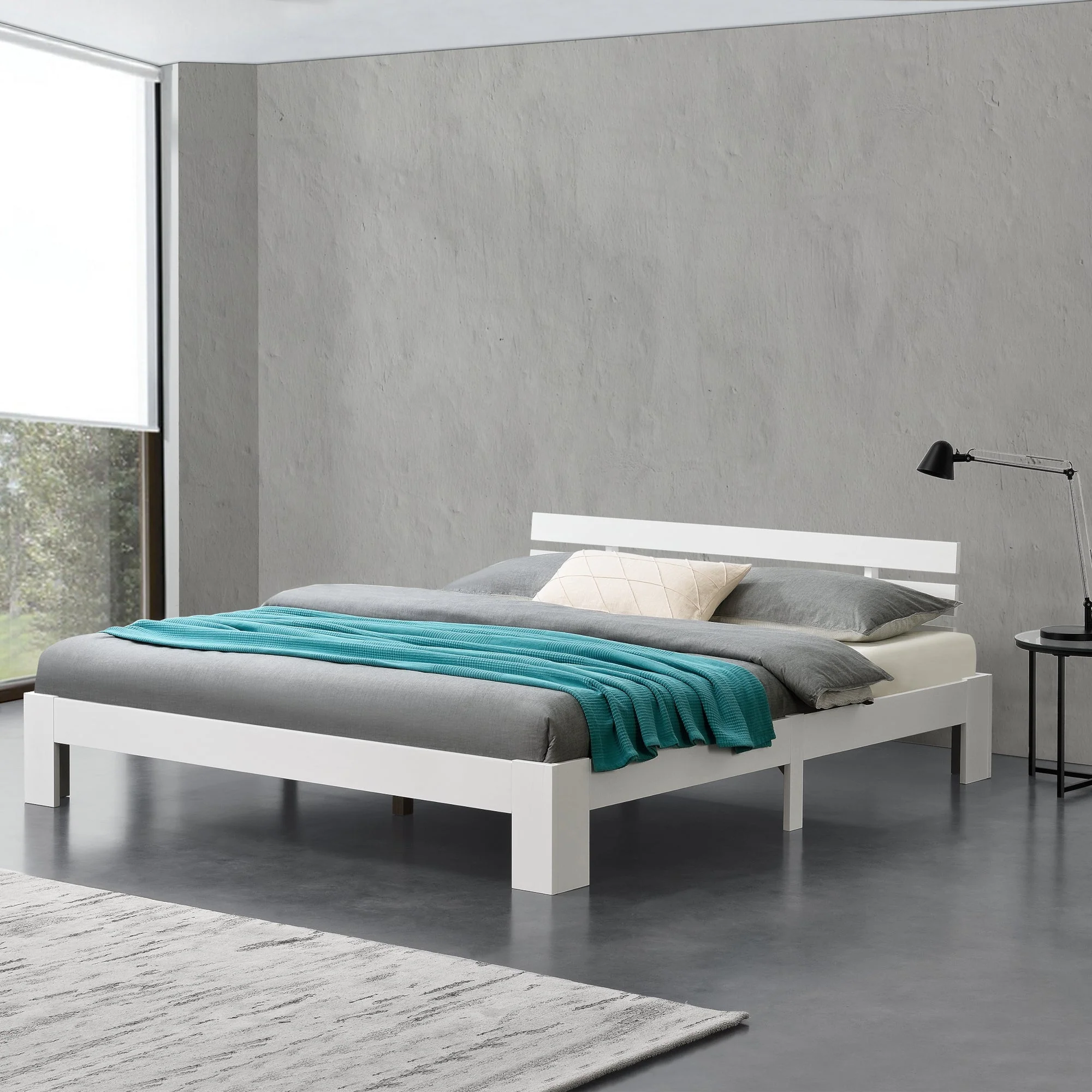 Houten bed Nivala grenen met bedbodem - 18 varianten - Image 26