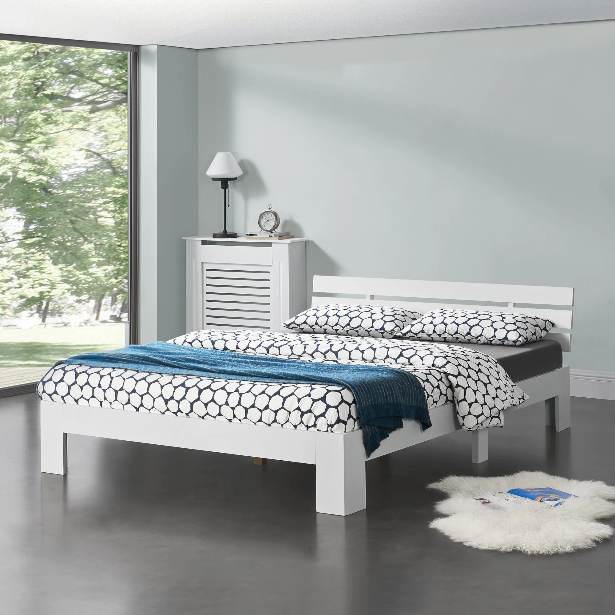 Houten bed Nivala grenen met bedbodem - 18 varianten - Image 28