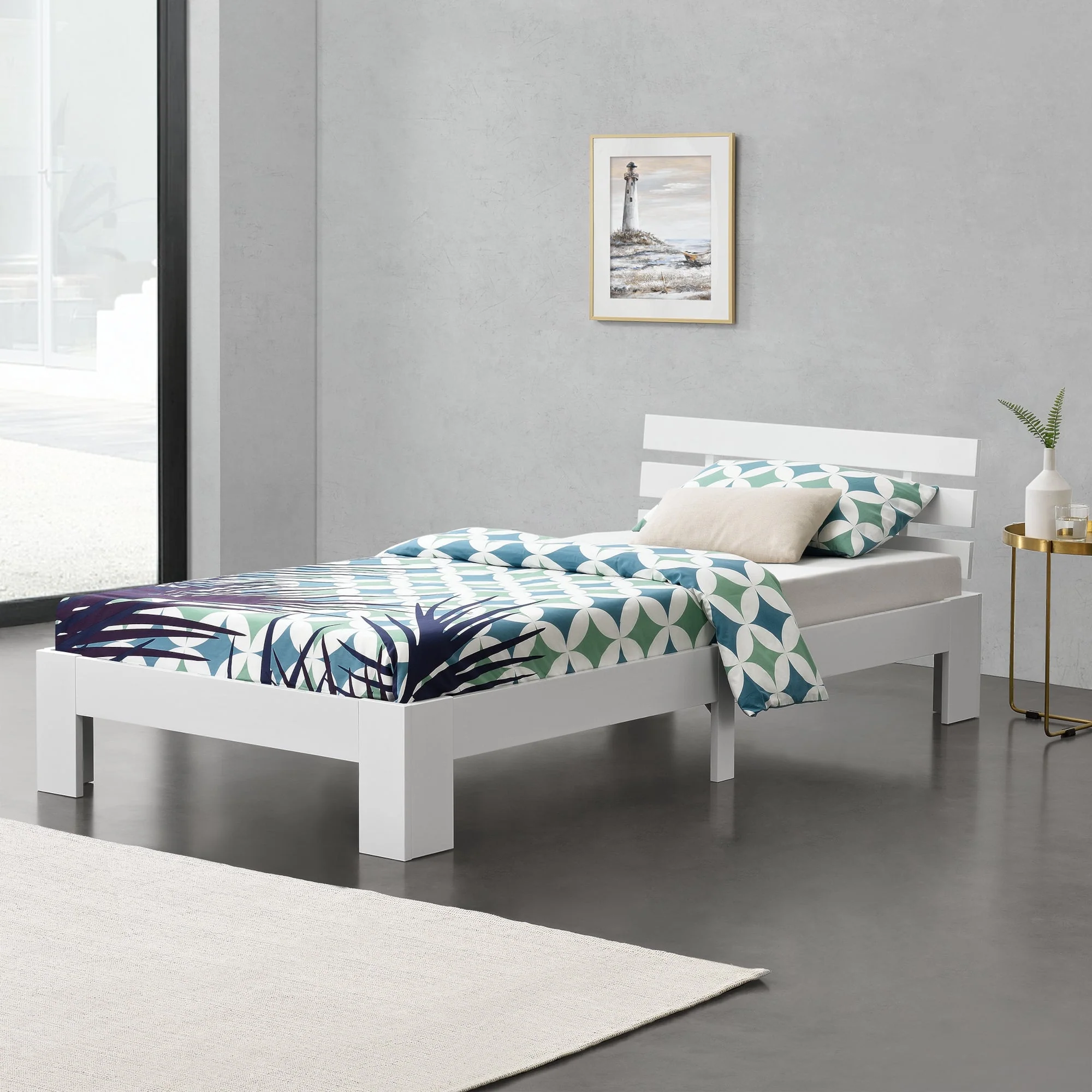 Houten bed Nivala grenen met bedbodem - 18 varianten - Image 29