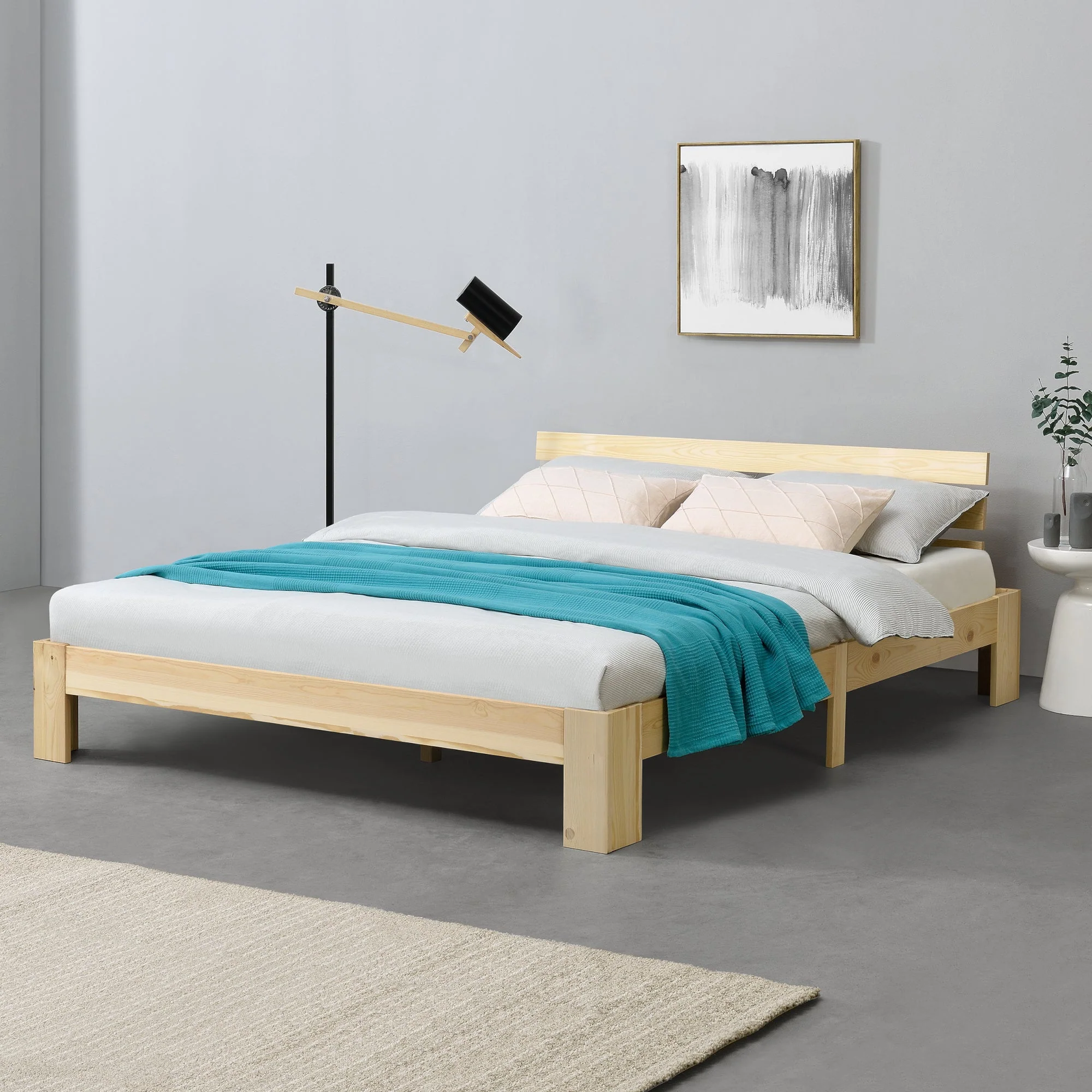 Houten bed Nivala grenen met bedbodem - 18 varianten - Image 32