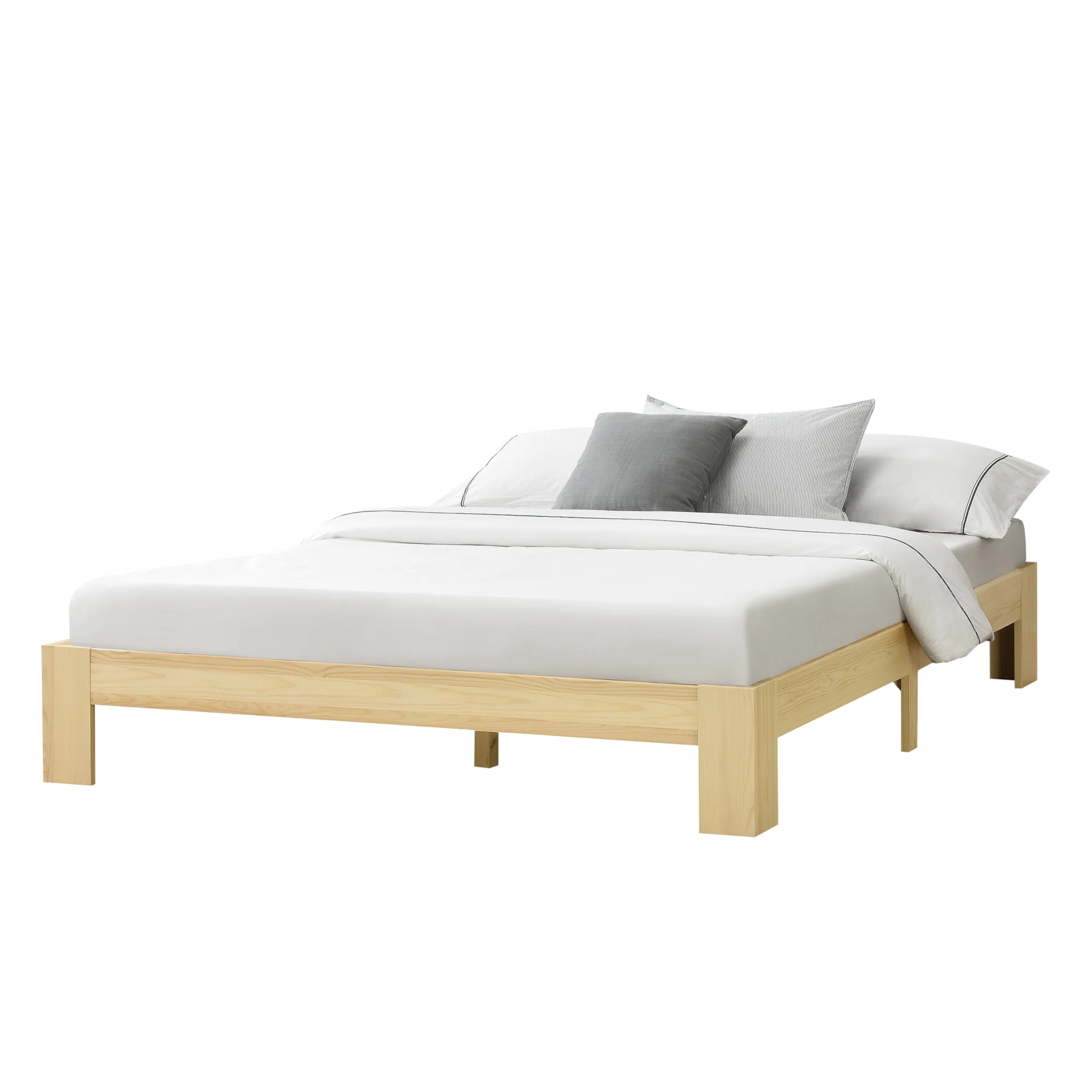 Houten bed Raisio grenen bedframe met bedbodem - 18 varianten - Image 17