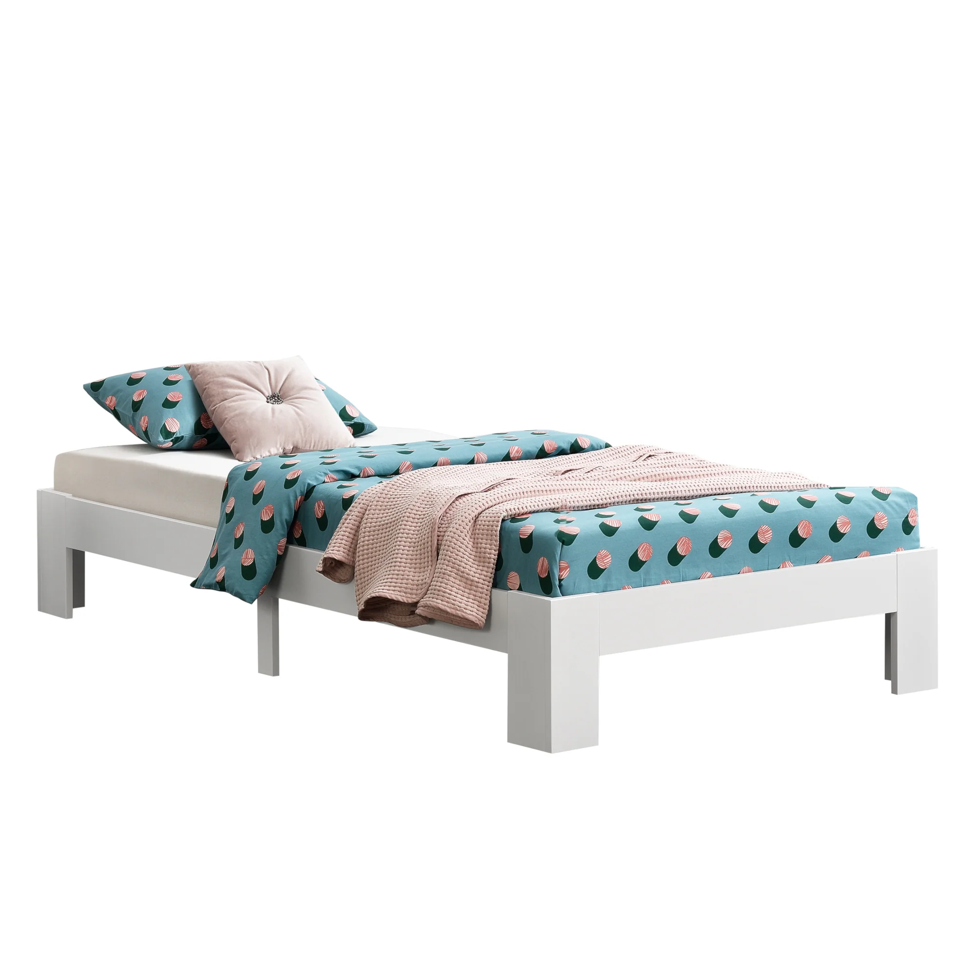 Houten bed Raisio grenen bedframe met bedbodem - 18 varianten - Image 6