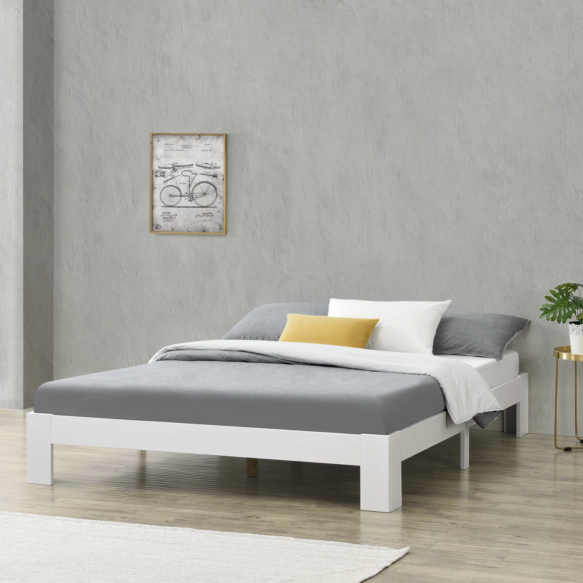 Houten bed Raisio grenen bedframe met bedbodem - 18 varianten - Image 9