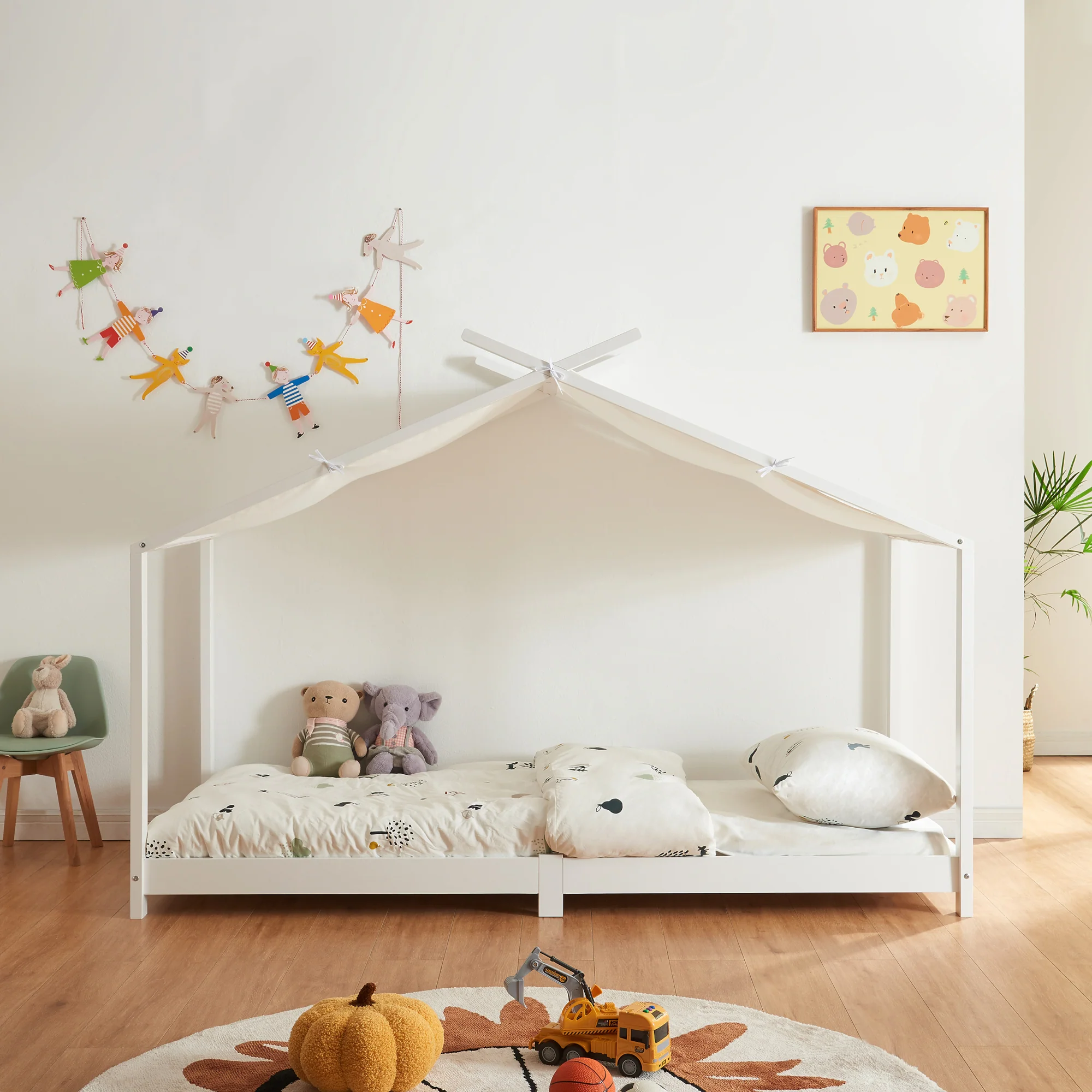Kinderbed Brome huisbed 90x200 cm [en.casa] - Image 5