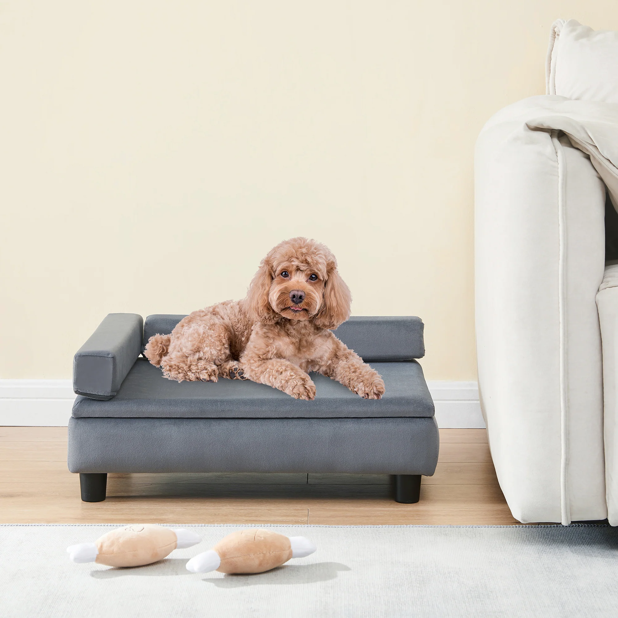 Huisdierenbed Salkonssad 60x45x24 cm [en.casa] - Image 2