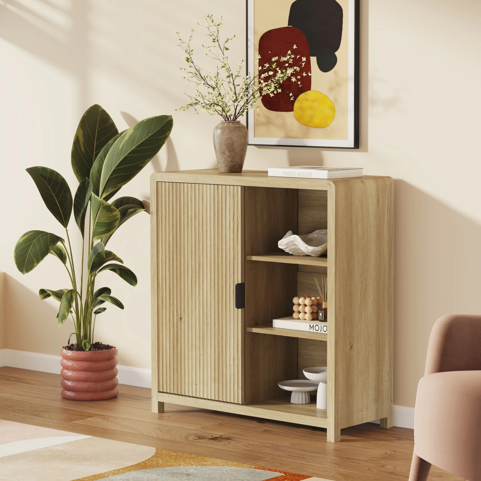 Commode Lukkodso 82x75x30 cm [en.casa] - Image 3