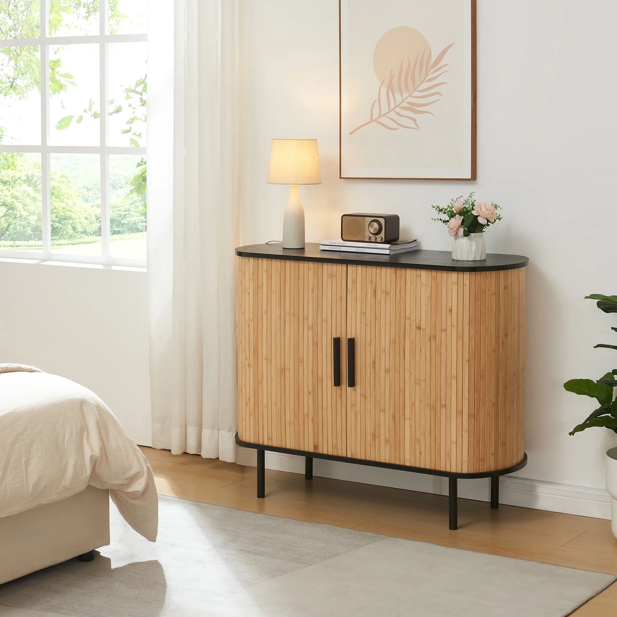 Commode Tvedestrand dressoir 100x40x80 cm [en.casa] - Image 2