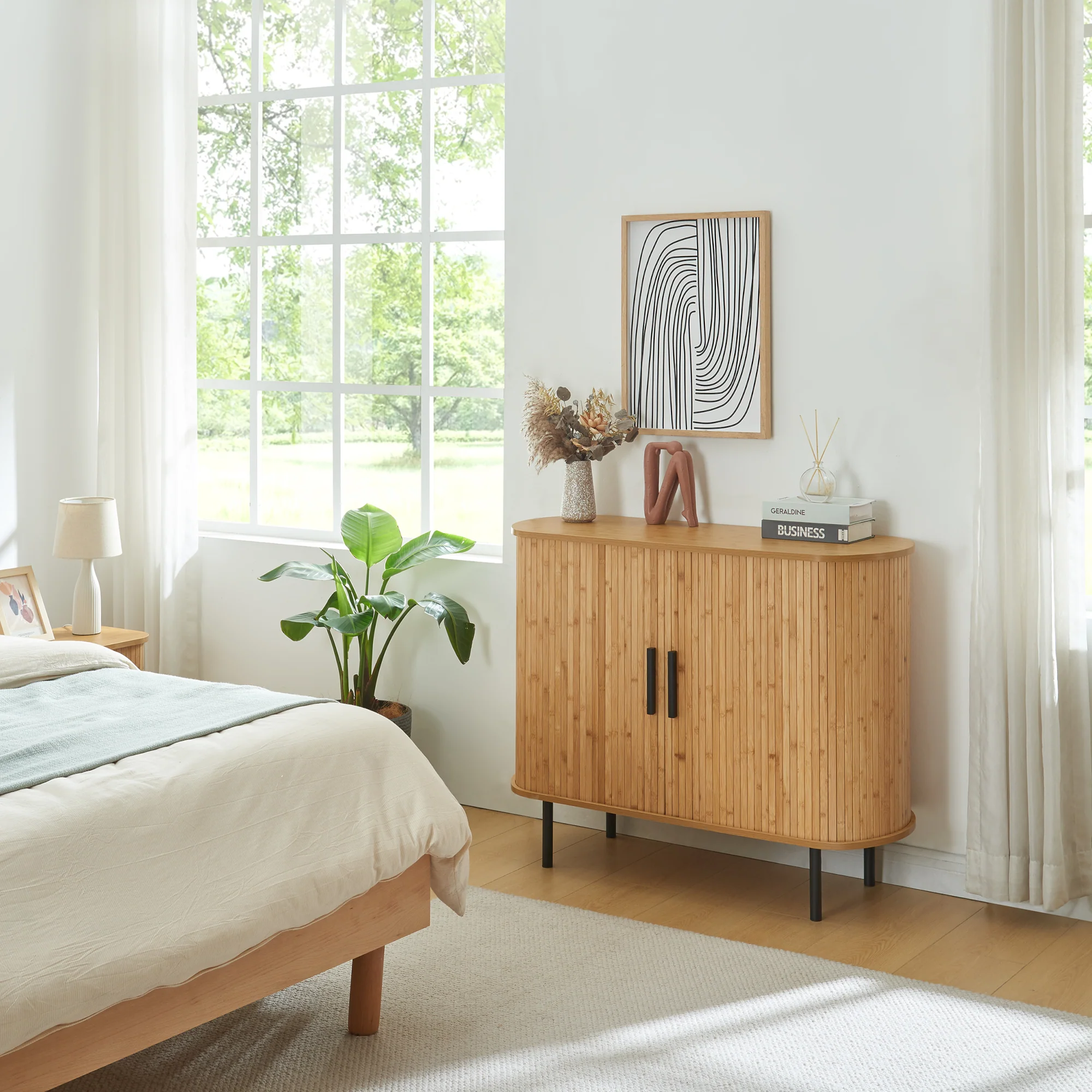 Commode Tvedestrand dressoir 100x40x80 cm [en.casa] - Image 3