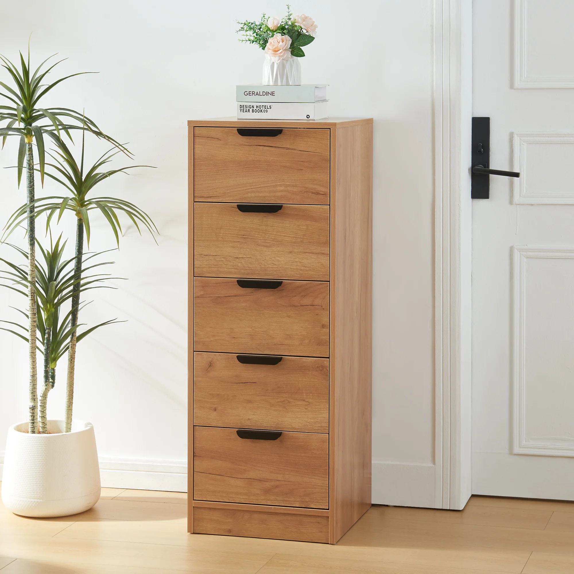 Commode Varkaus ladekast mdf [en.casa]