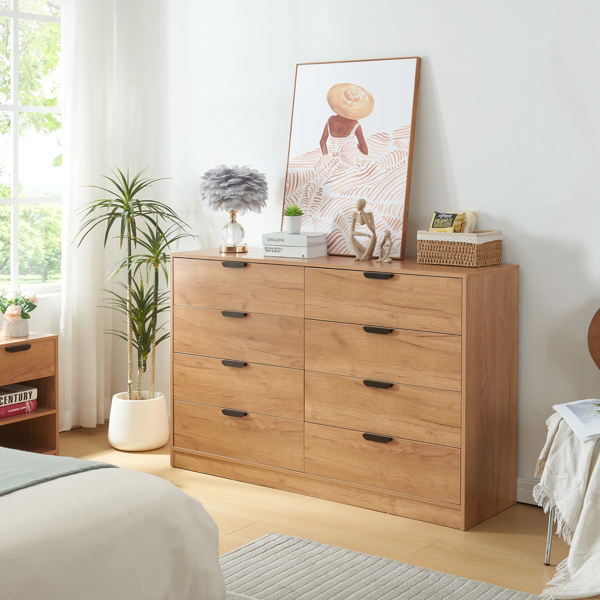 Commode Varkaus ladekast mdf [en.casa] - Image 3