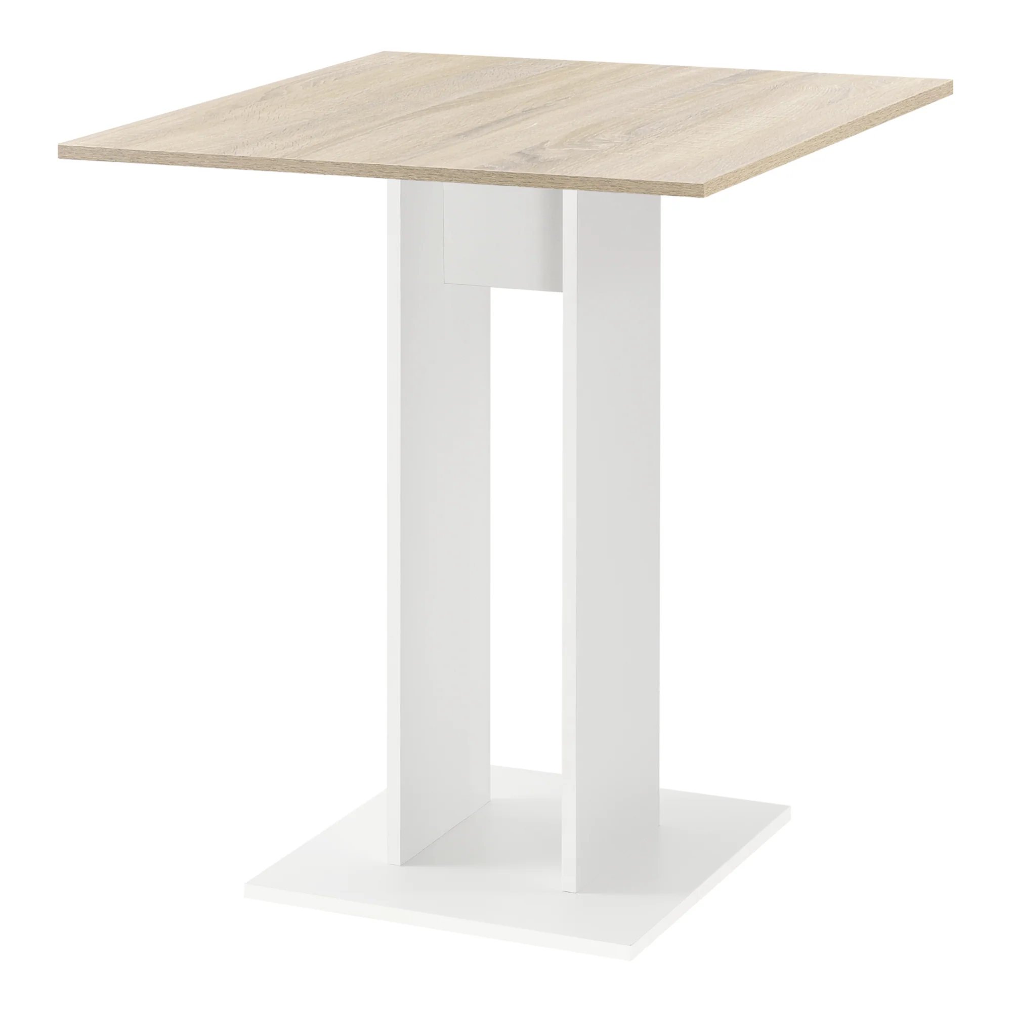 Design eettafel Lindesnes 65x65x78 cm vierkant - verschillende kleuren